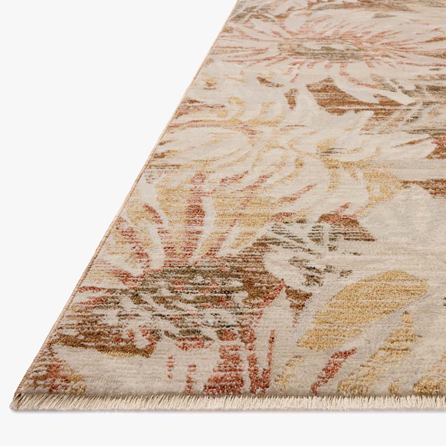 Loloi II Eileen Natural/Spice Power Loomed Rug