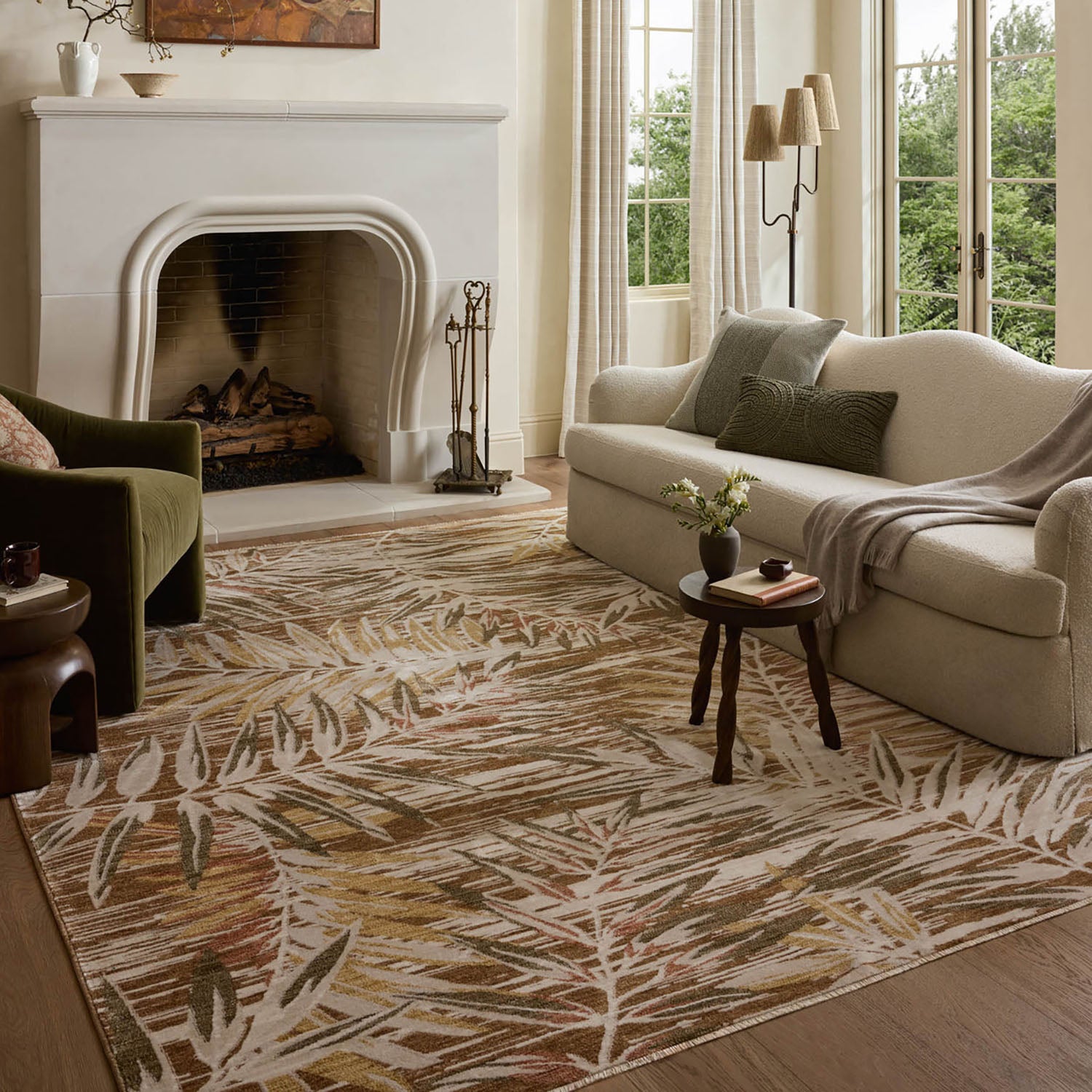 Loloi II Eileen Earth/Natural Power Loomed Rug