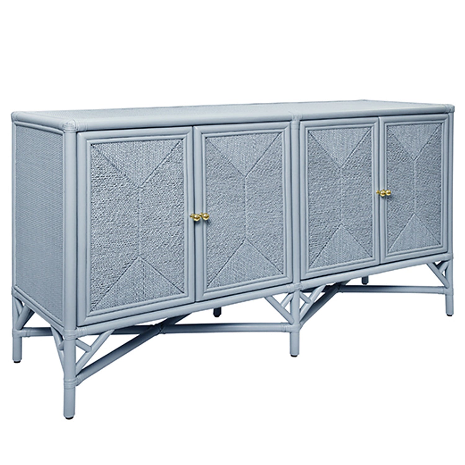 Worlds Away Eleanor 4 Door Cabinet