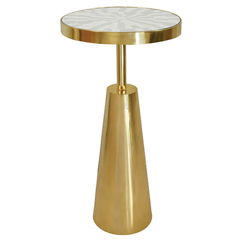 Worlds Away Elias Side Table