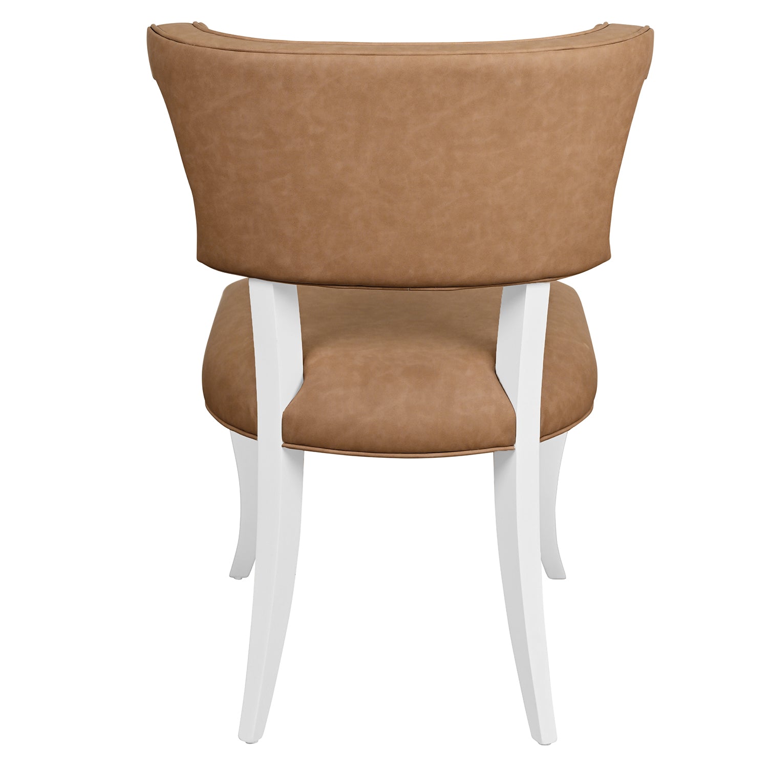 Eloise Camel Dining Chair styled in a room setting