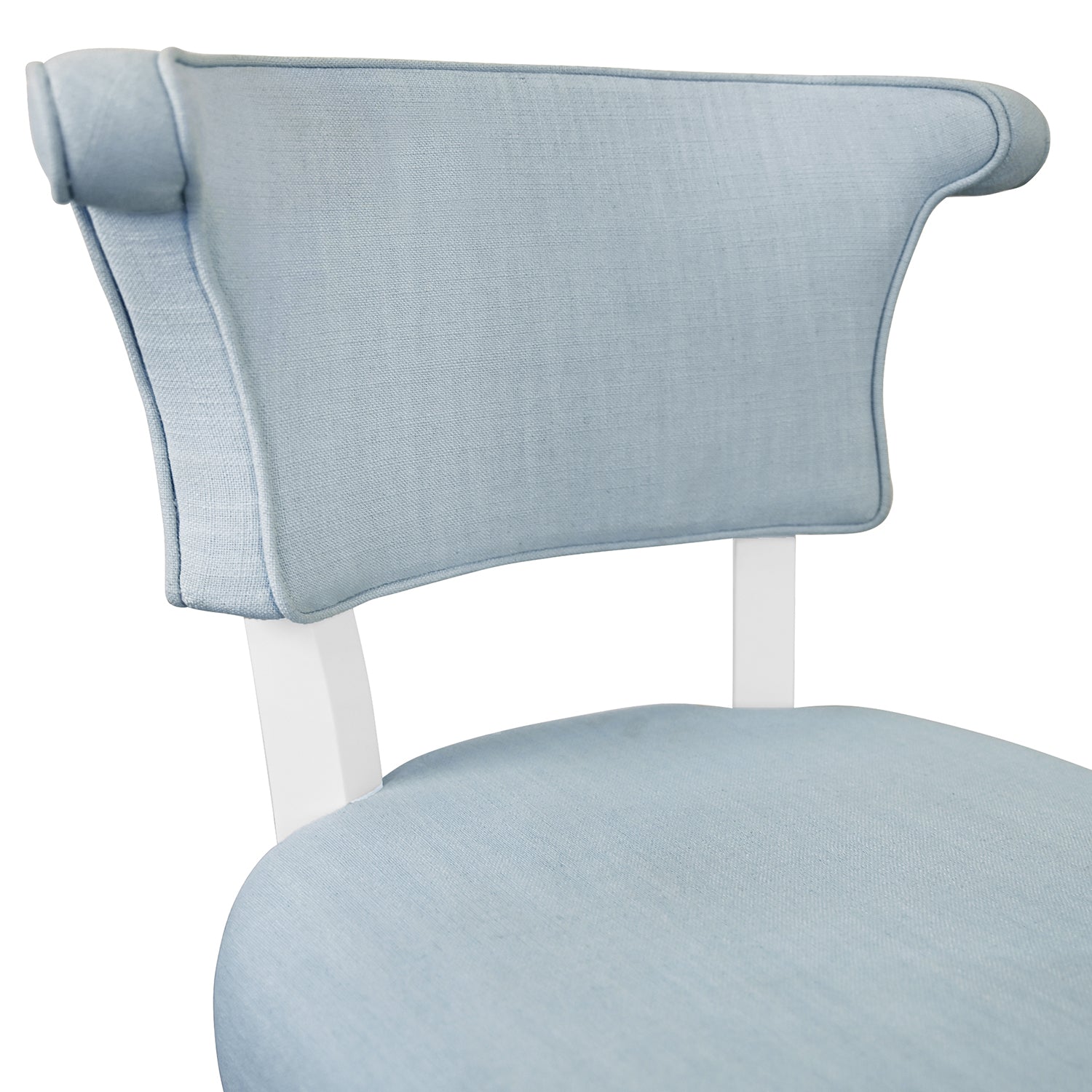 Worlds Away Eloise Light Blue Dining Chair