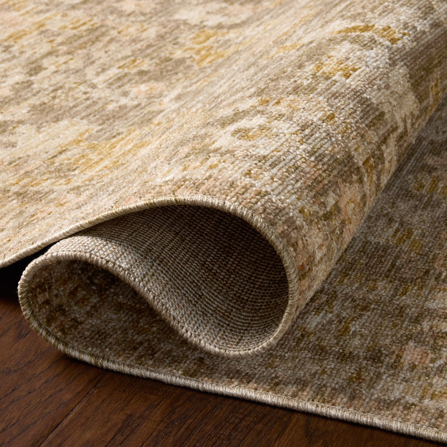 Loloi Elora Bark/Spice Power Loomed Rug
