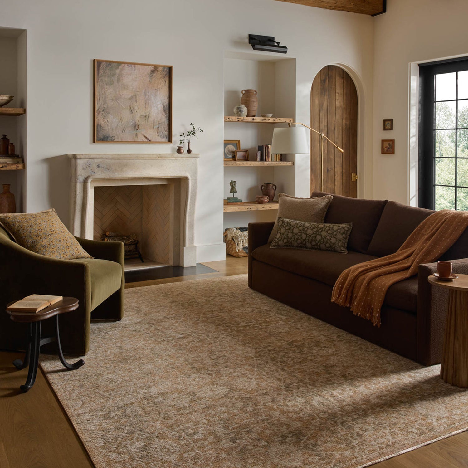 Loloi Elora Gold/Natural Power Loomed Rug