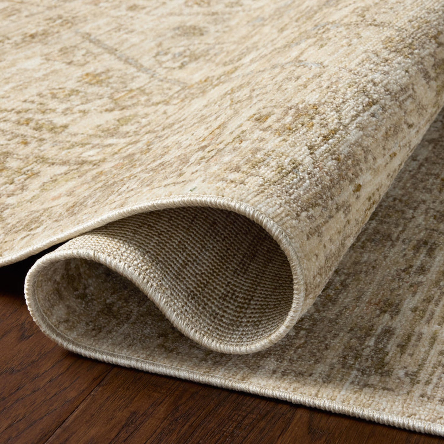 Loloi Elora Ivory/Multi Power Loomed Rug