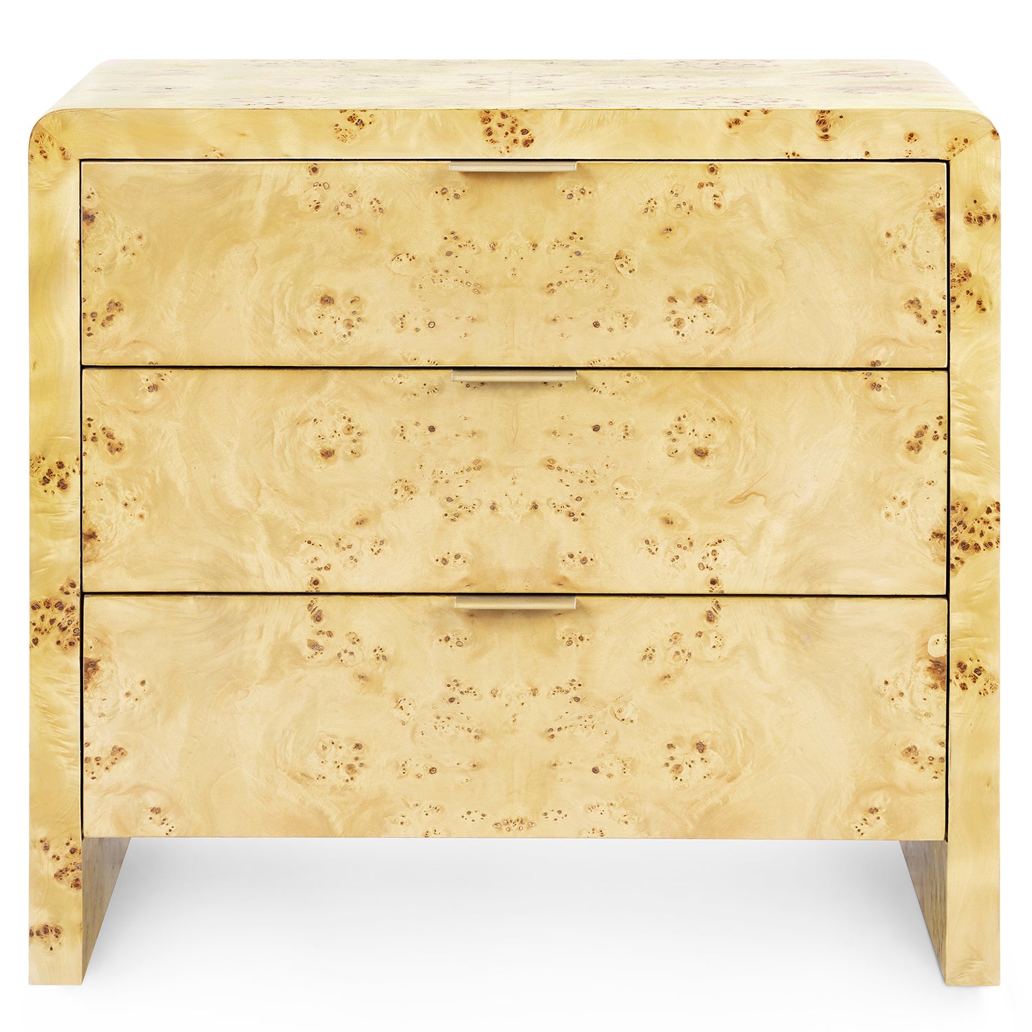 Villa and House Emil 3 Drawer Side Table