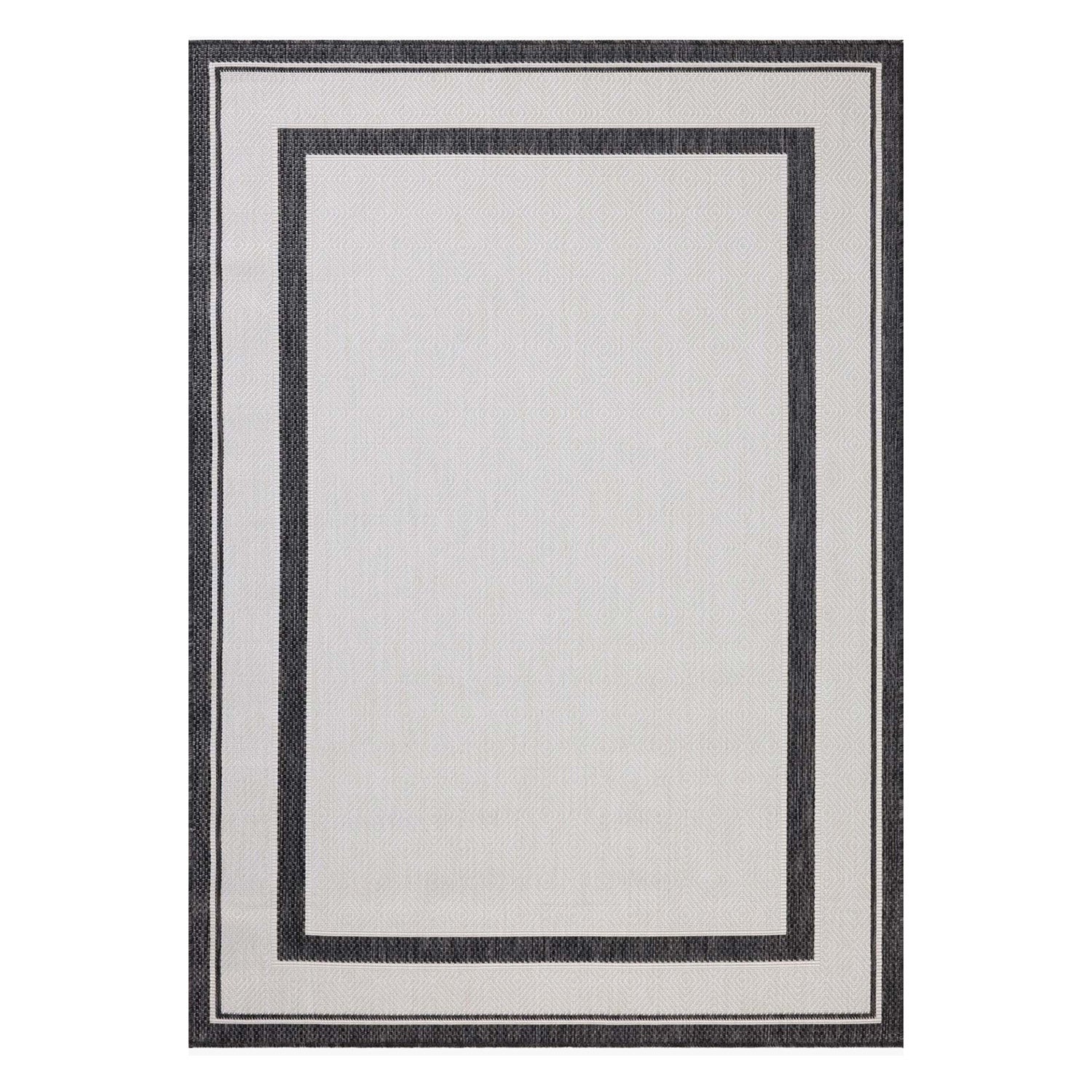 Loloi Easton Onyx/Ivory Indoor/Outdoor Rug