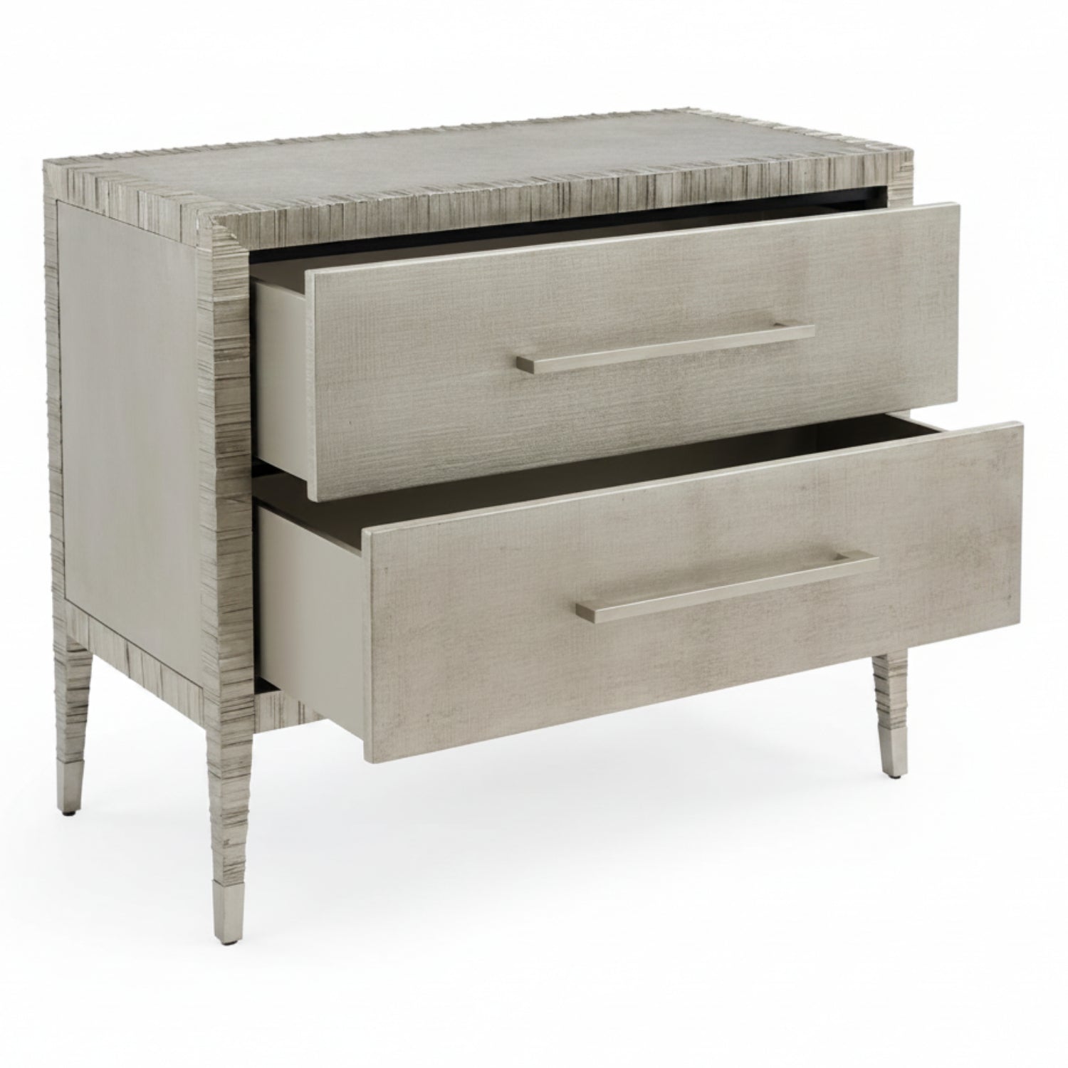 John Richard Carraway Silver Nightstand
