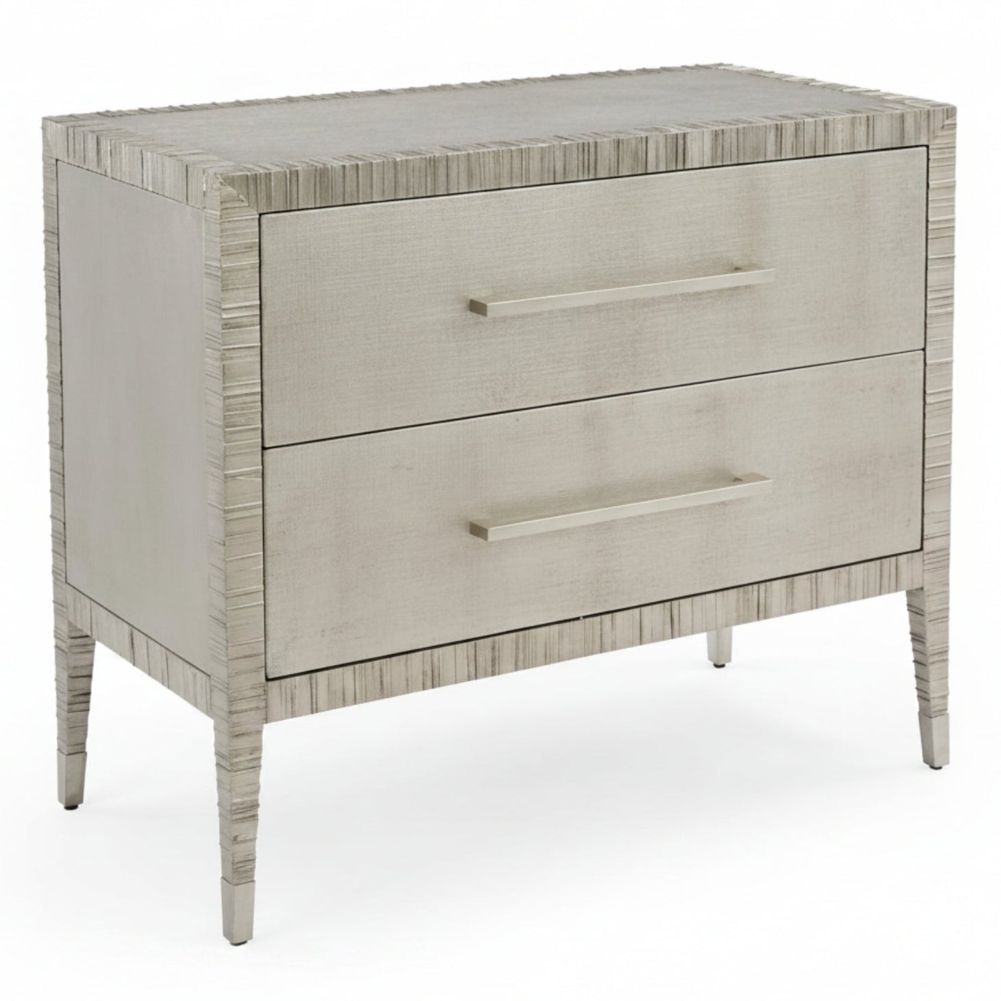 John Richard Carraway Silver Nightstand