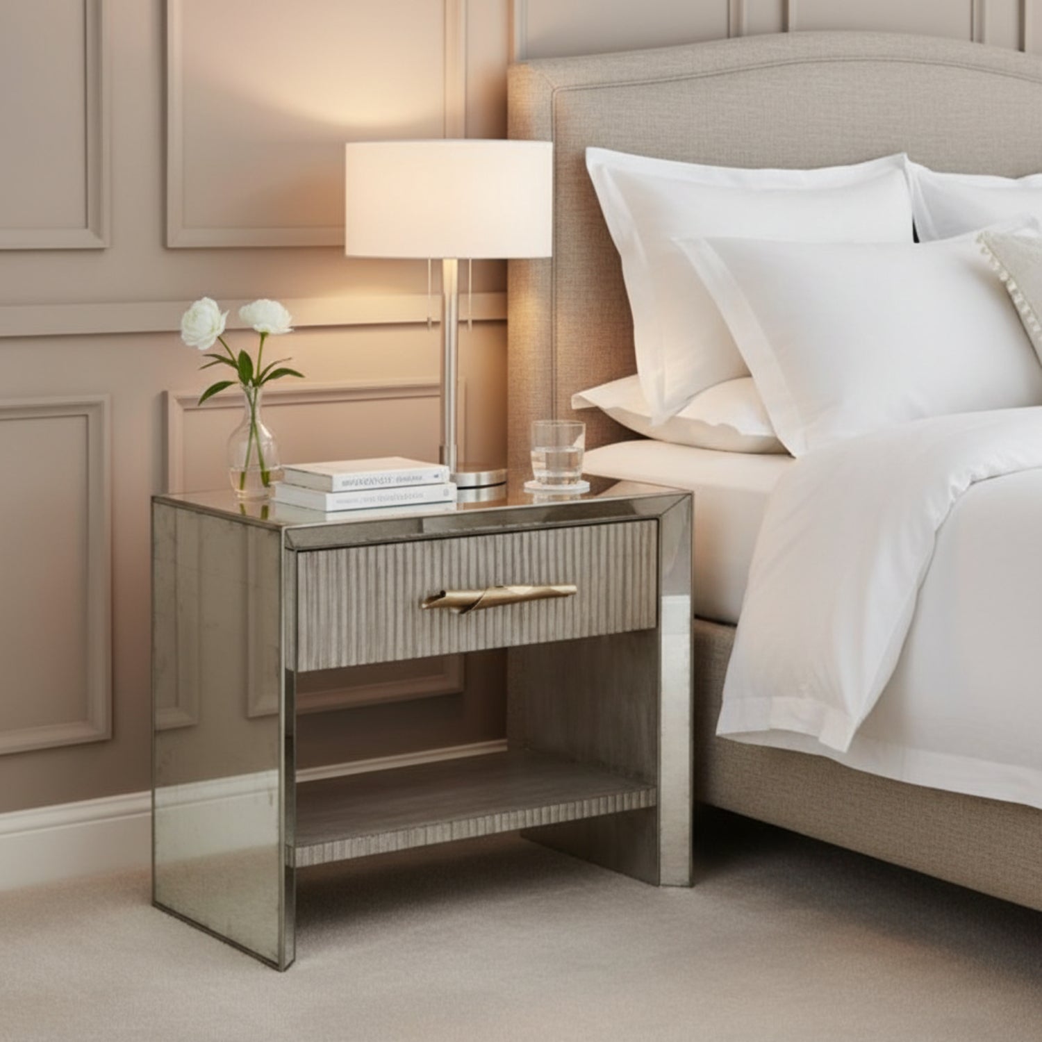 John Richard Moon Shadow Nightstand