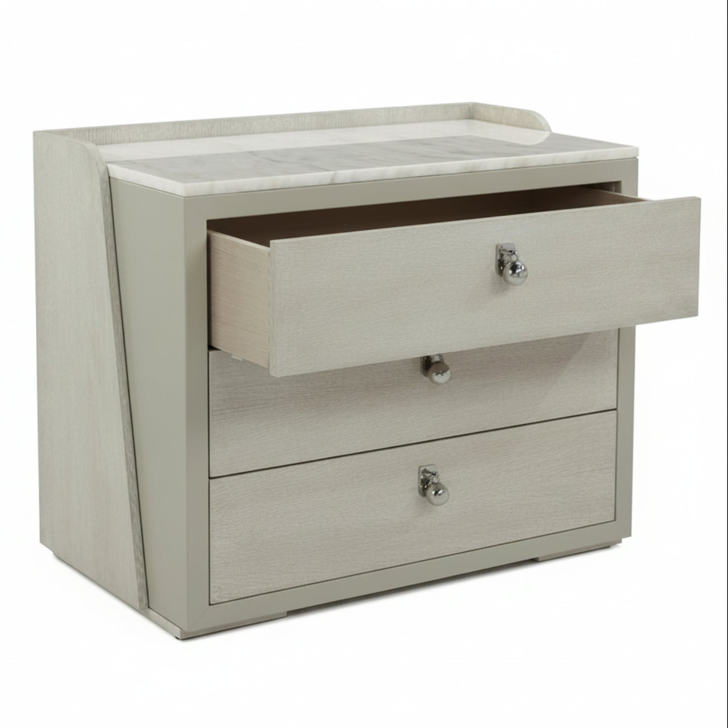 John Richard Metro Three-Drawer Nightstand