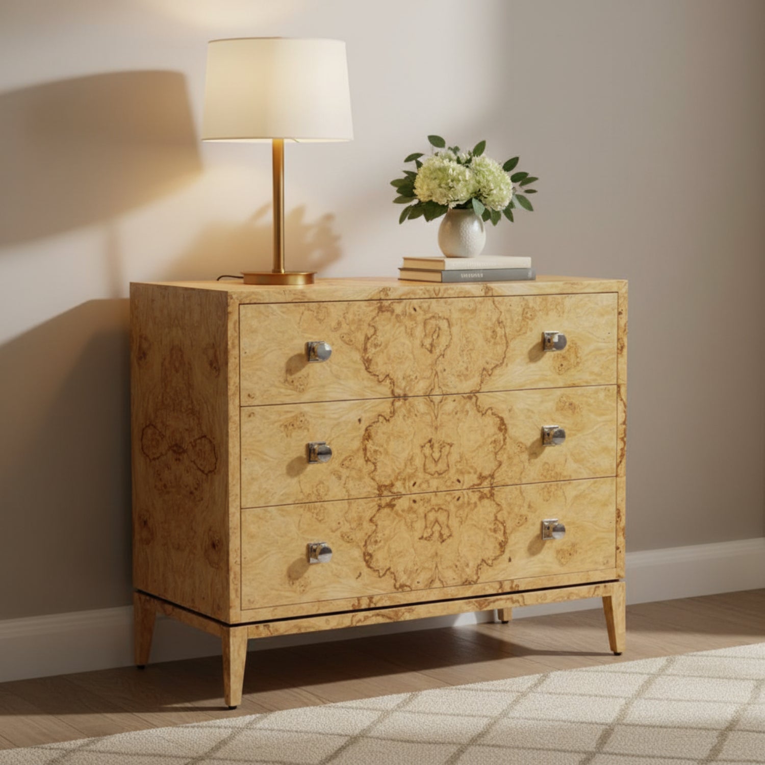 John Richard Olea Three-Drawer Chest