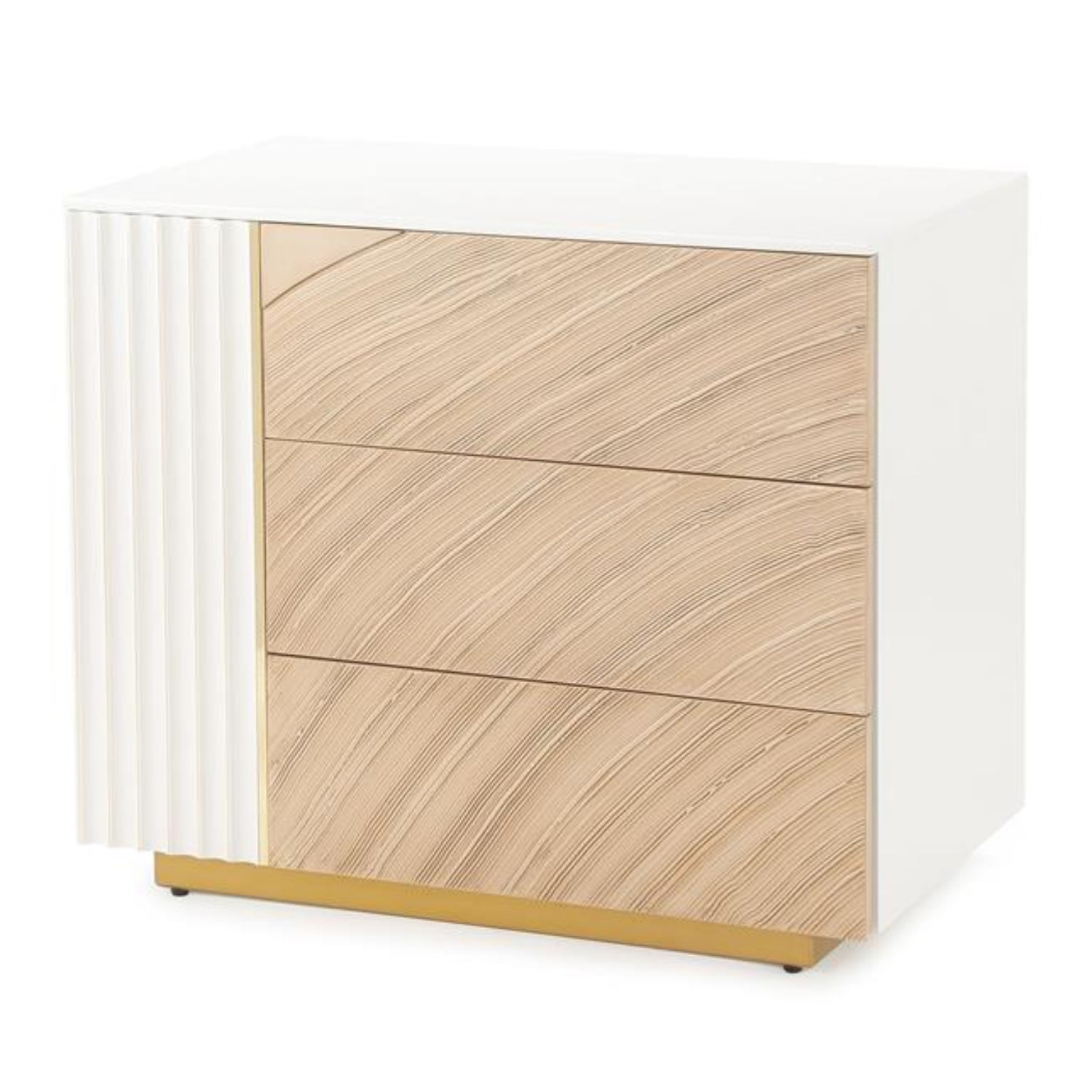John Richard Province Left Three-Drawer Chest