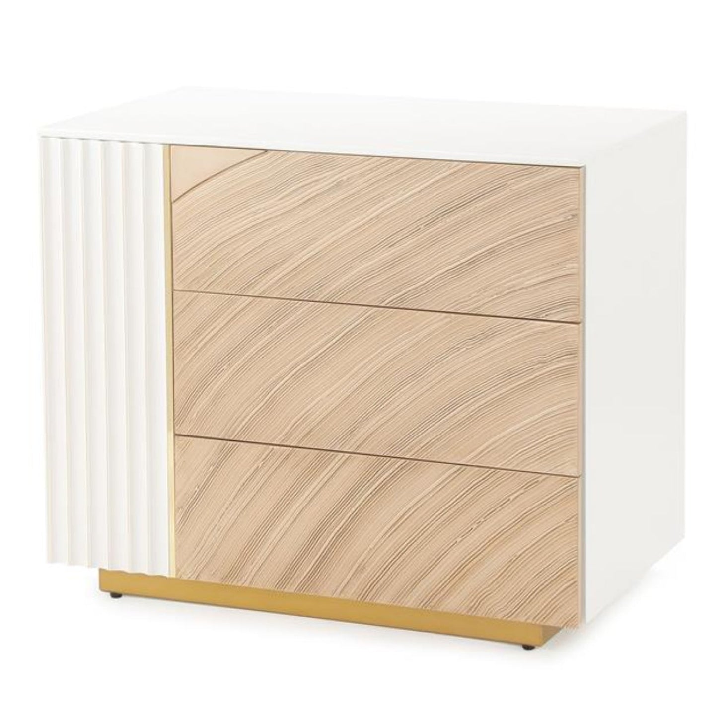 John Richard Province Left Three-Drawer Chest