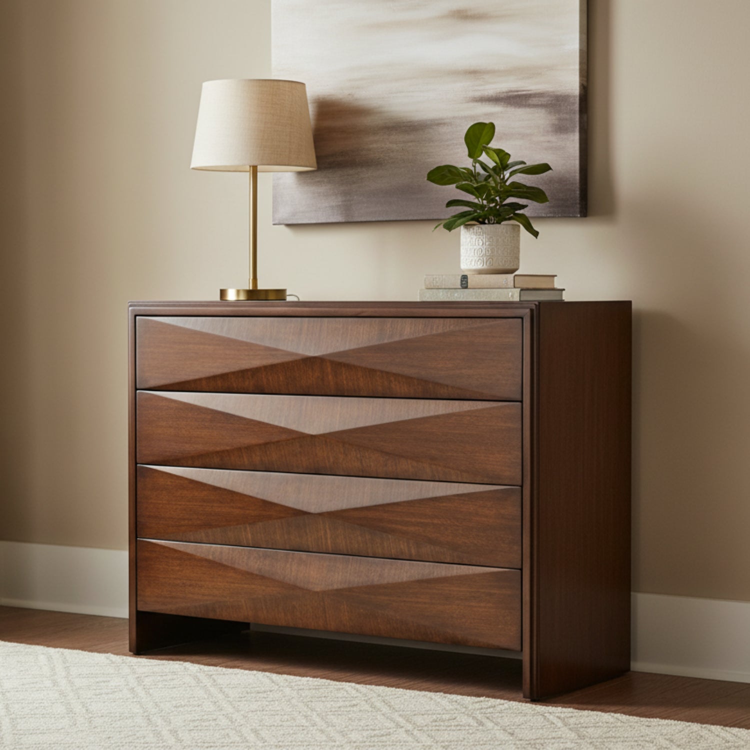 John Richard Woodrow Four-Drawer Chest