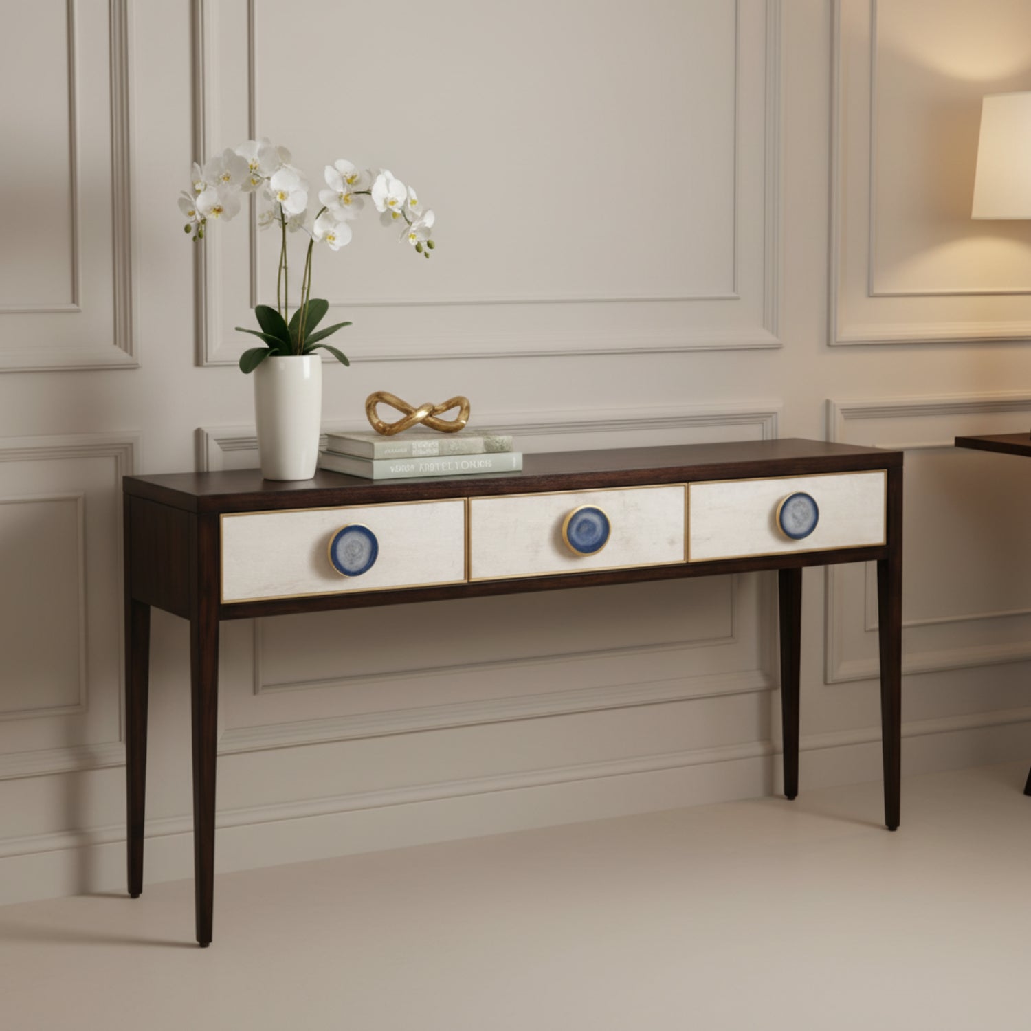John Richard Palma Three-Drawer Console Table