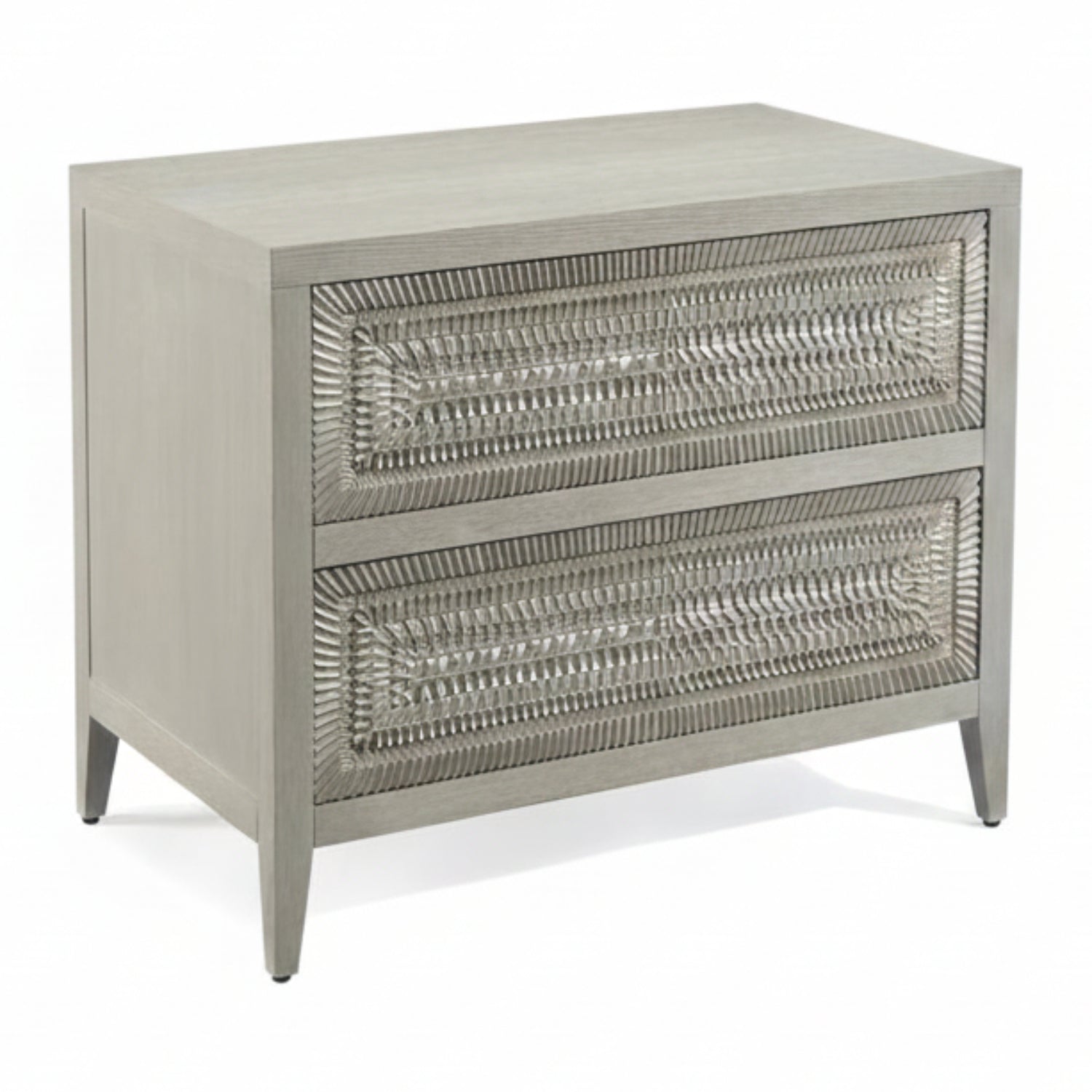 John Richard Cosmos Two-Drawer Nightstand