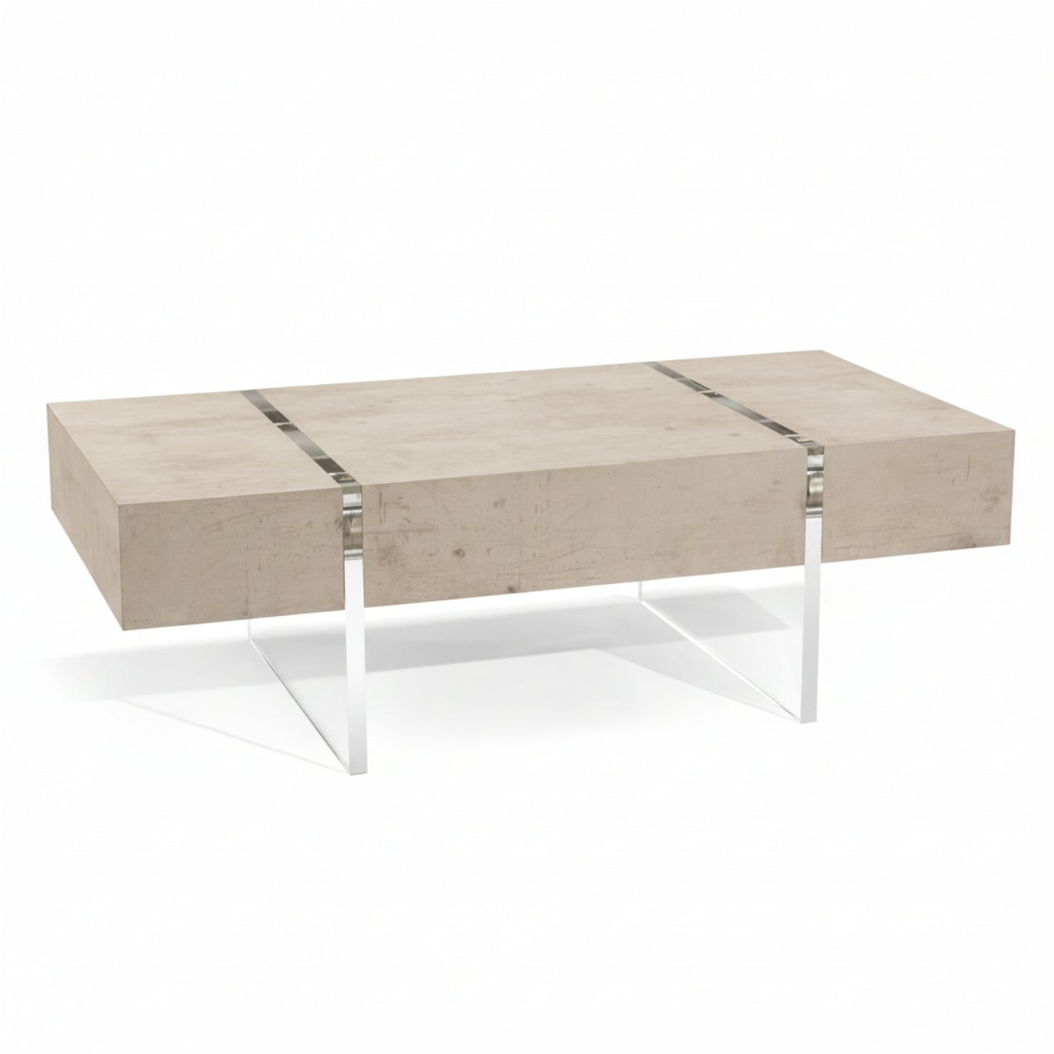 John Richard Loftus Acrylic Cocktail Table