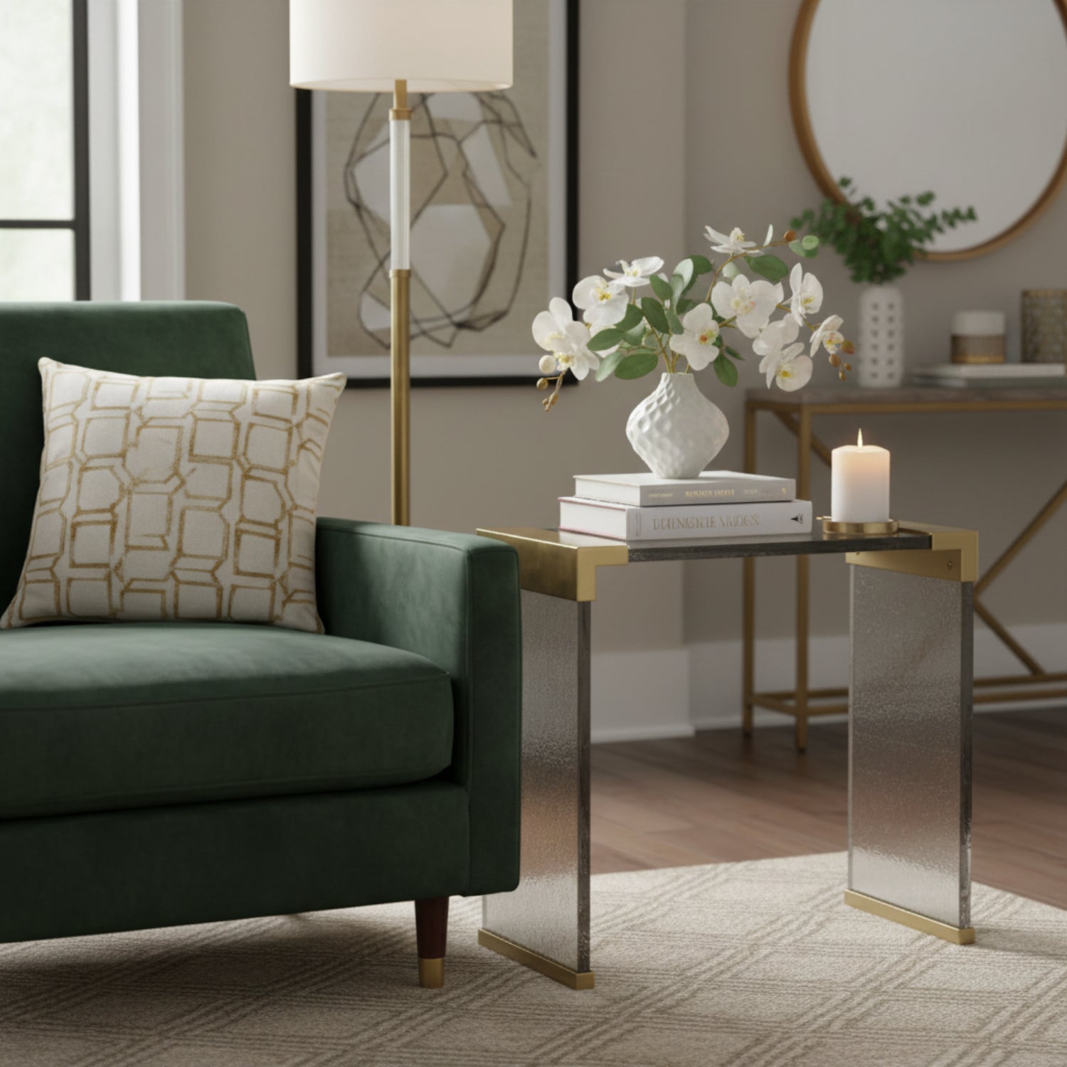 John Richard Marco Small End Table