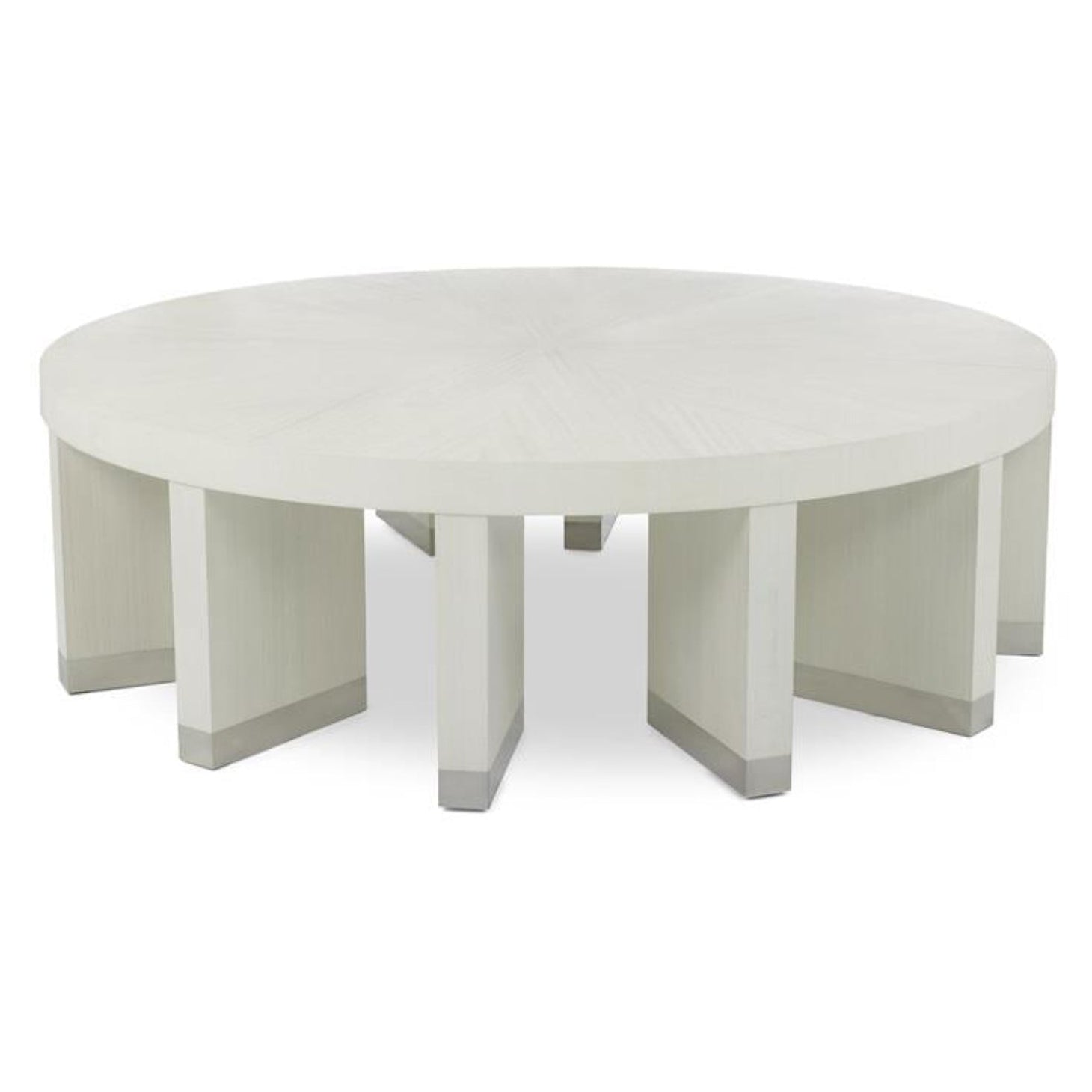 John Richard Revolve White Cocktail Table