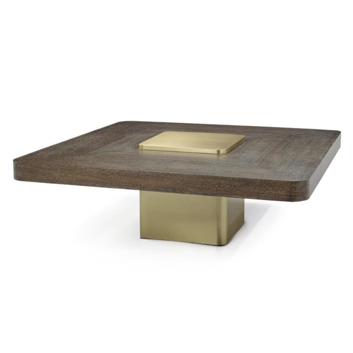 John Richard Plateau Gold Cocktail Table