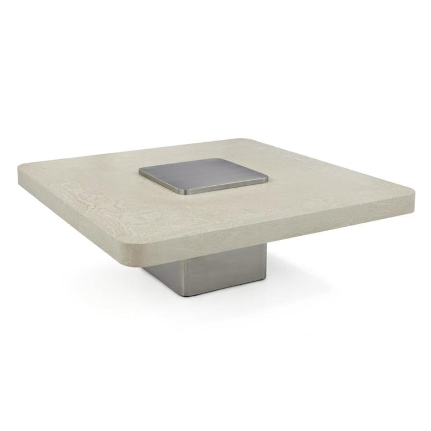 John Richard Plateau Silver Cocktail Table