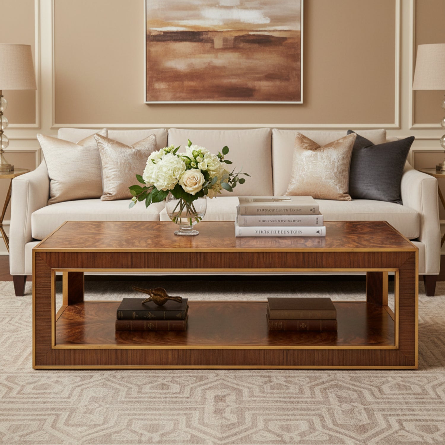 John Richard Cadre Cocktail Table