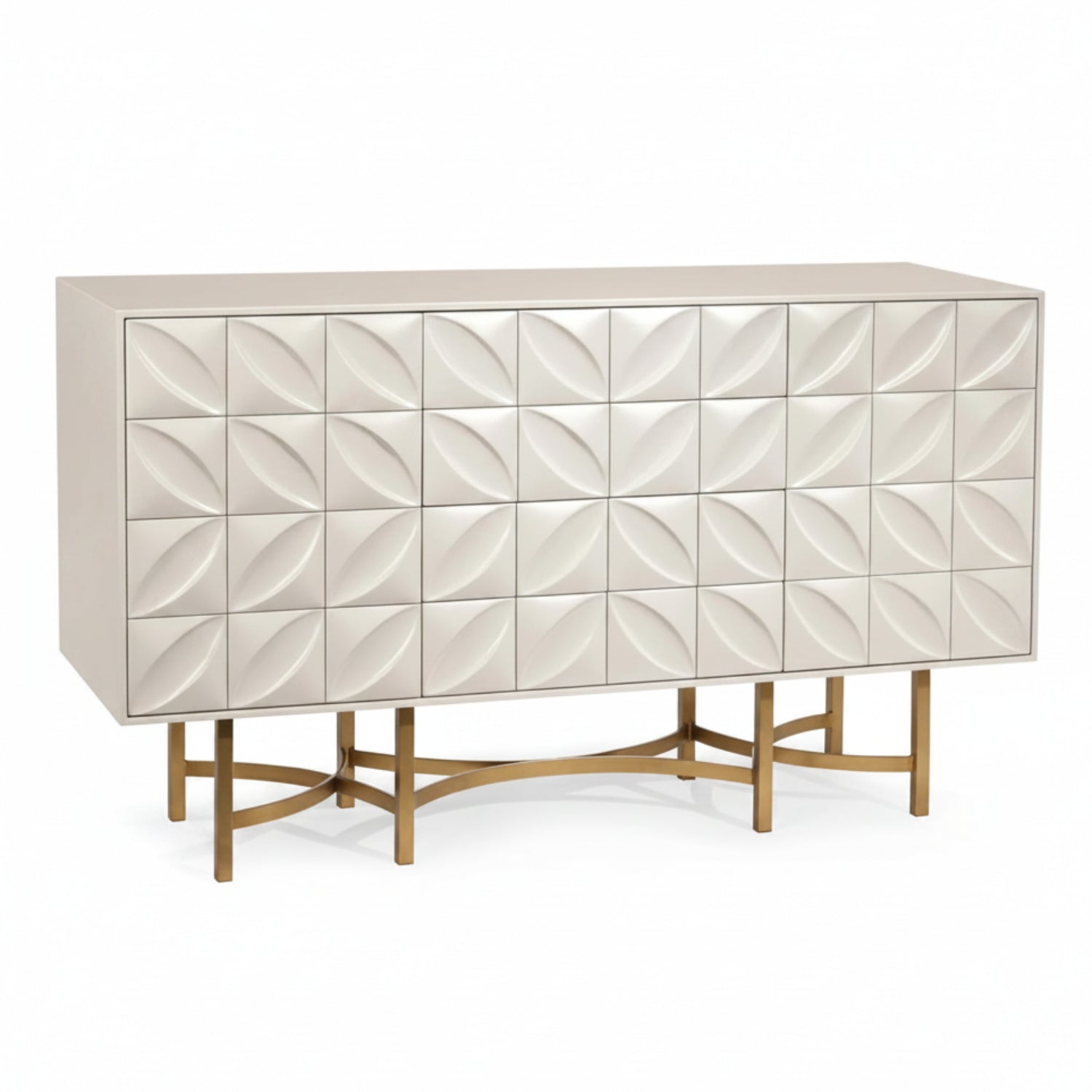 John Richard Ghost White Credenza