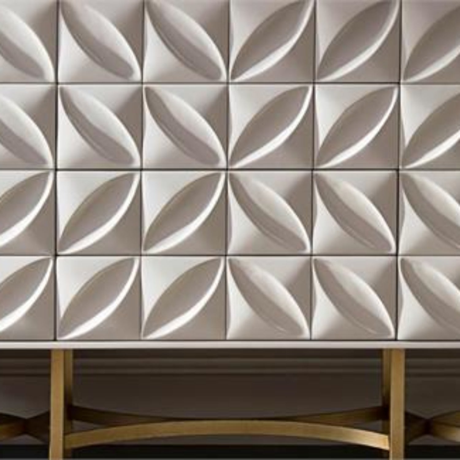 John Richard Ghost White Credenza