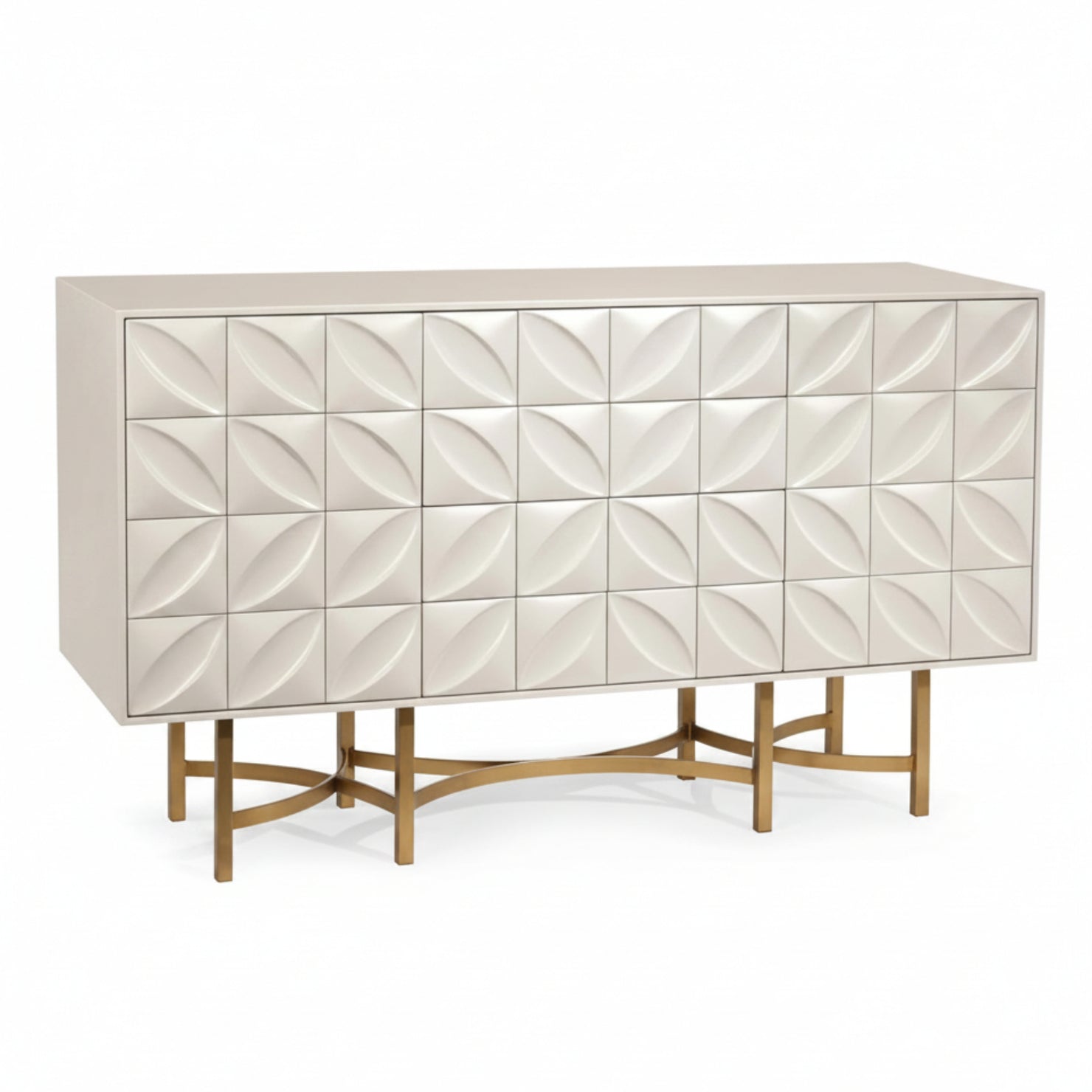 John Richard Ghost White Credenza