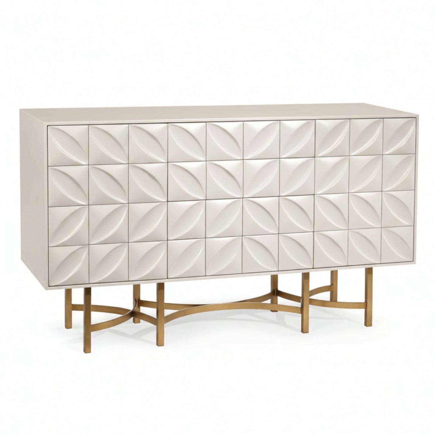 John Richard Ghost White Credenza