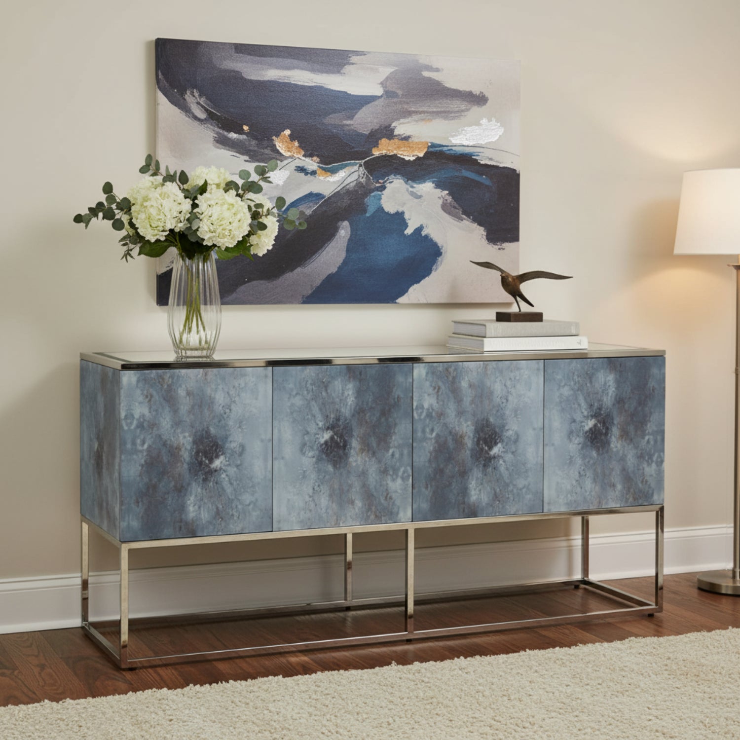 John Richard Clayton Four-Door Cabinet