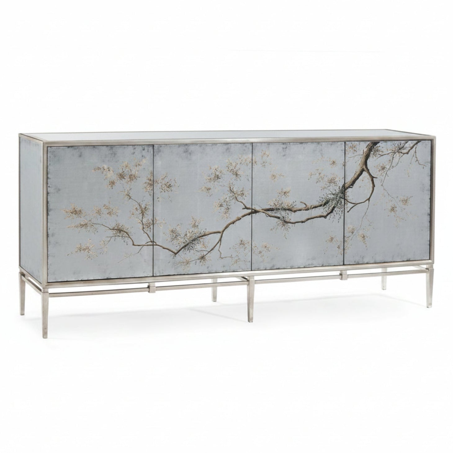 Falling Branch Four-Door Credenza by John Richard