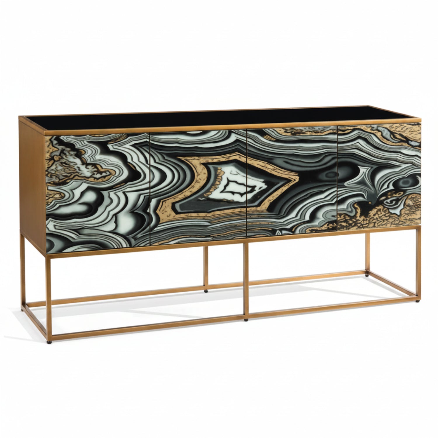 John Richard I Dream of Agate Four-Door Cabinet