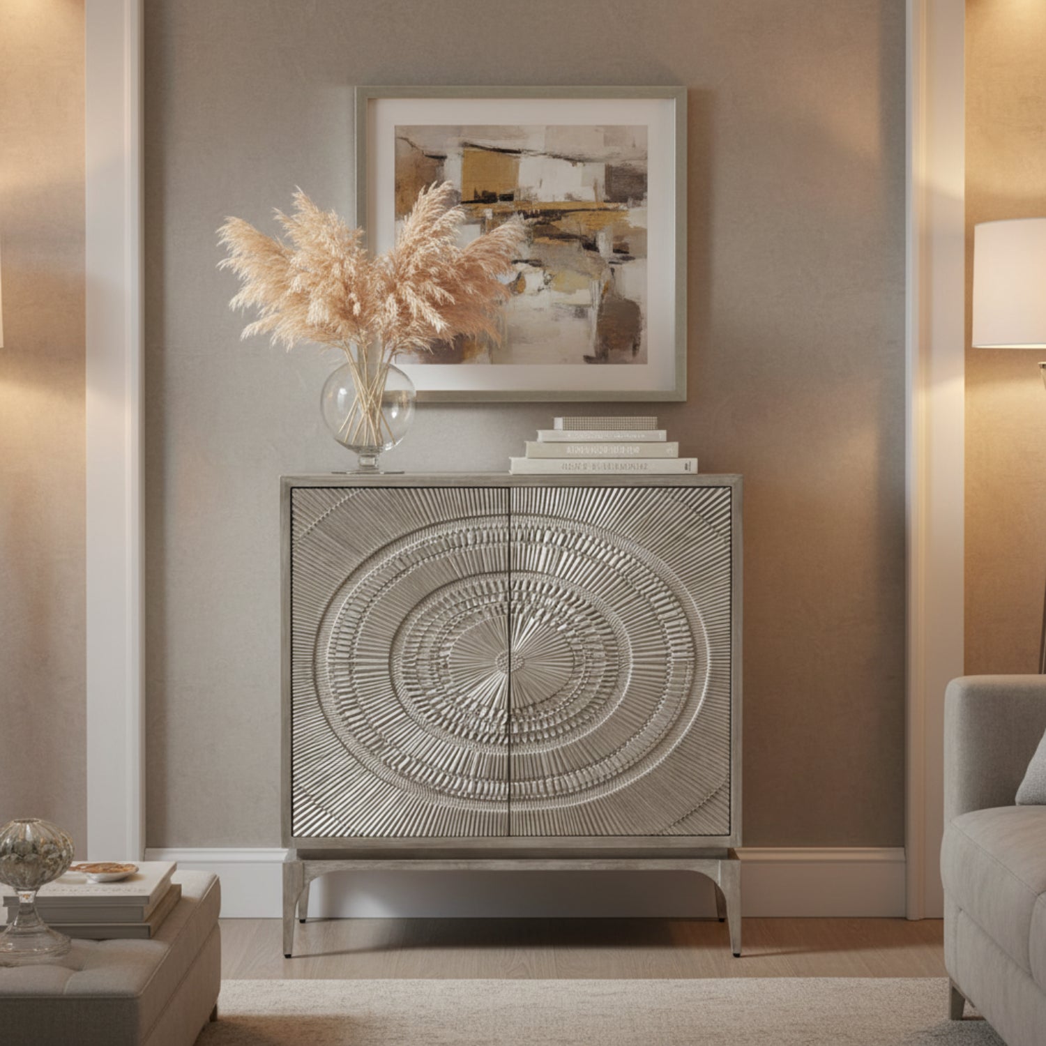 John Richard Cosmos Two-Door Cabinet