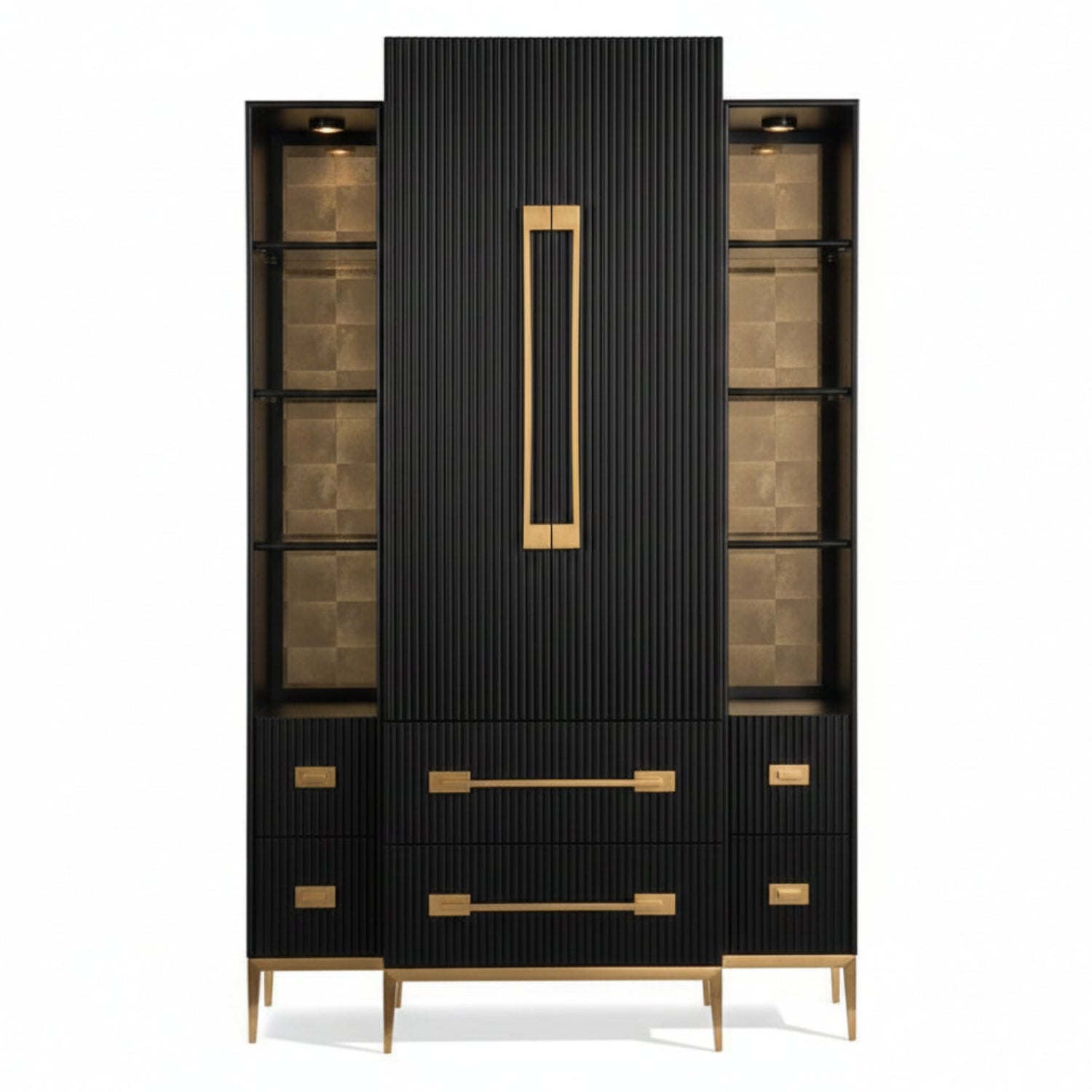 John Richard Black Satin Cabinet