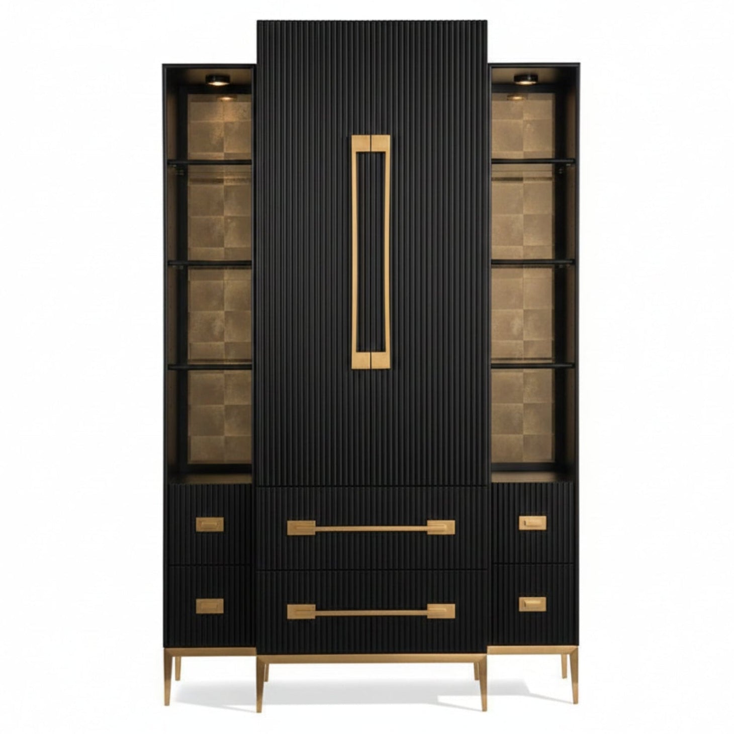 John Richard Black Satin Cabinet