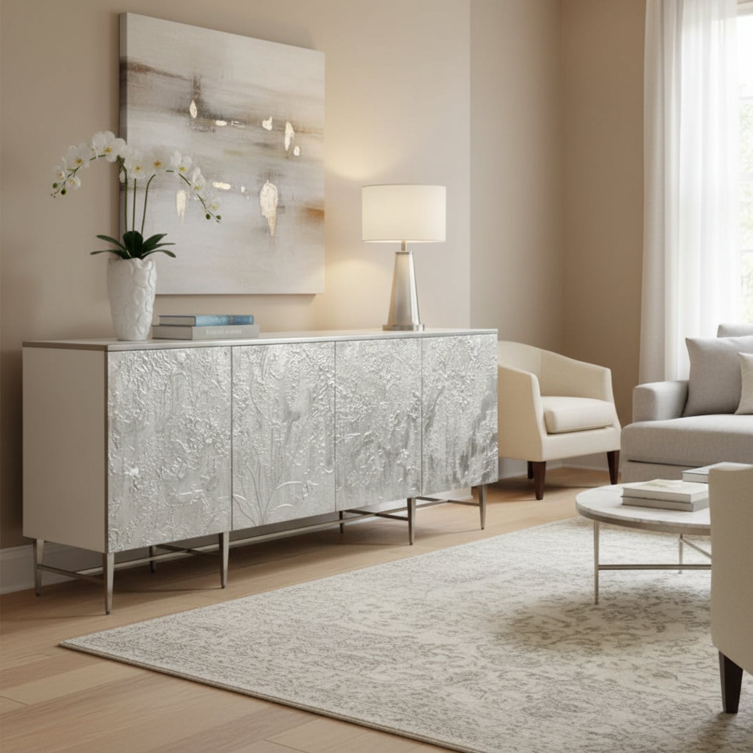 John Richard Gironde Four-Door Sideboard