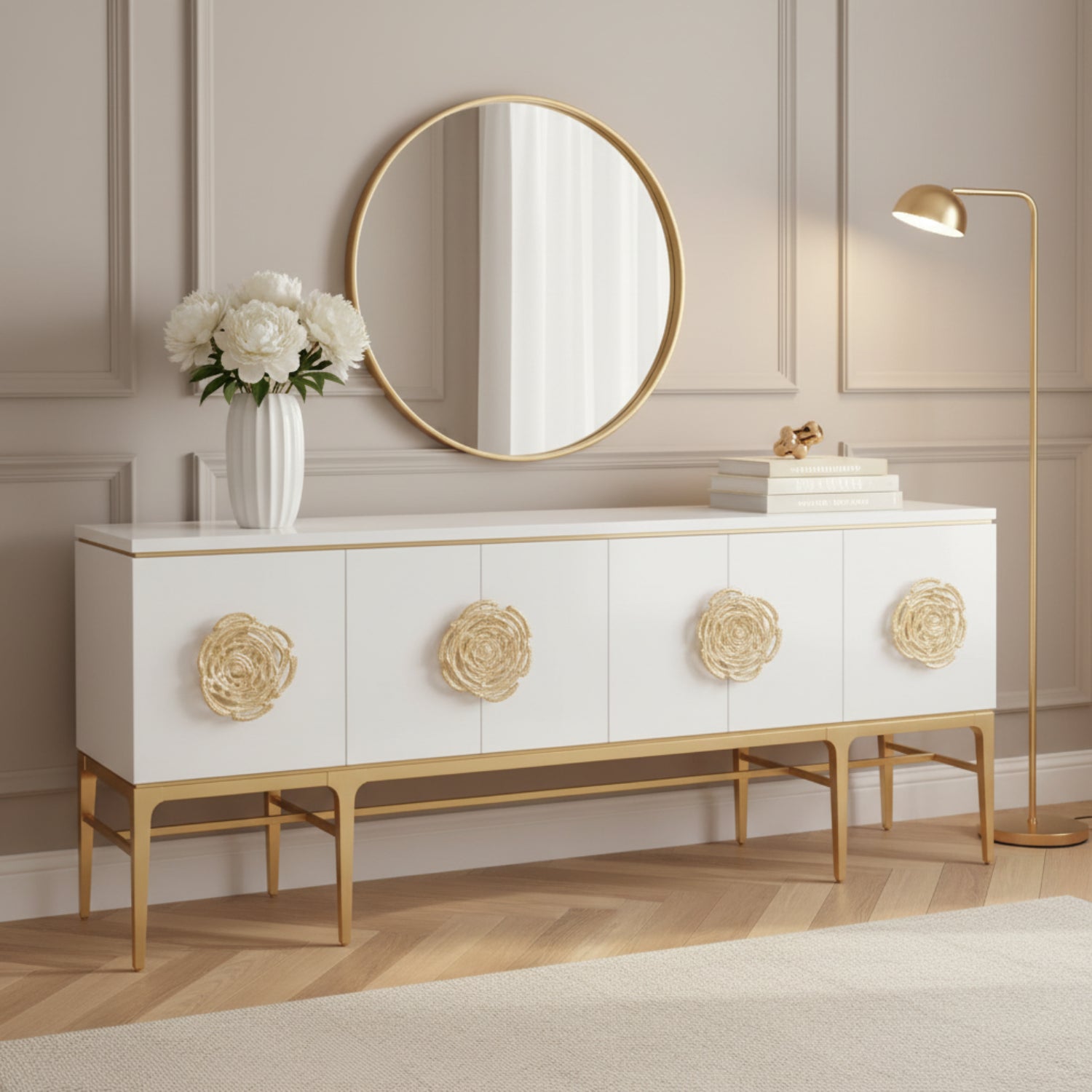 John Richard Moder Six-Door Sideboard