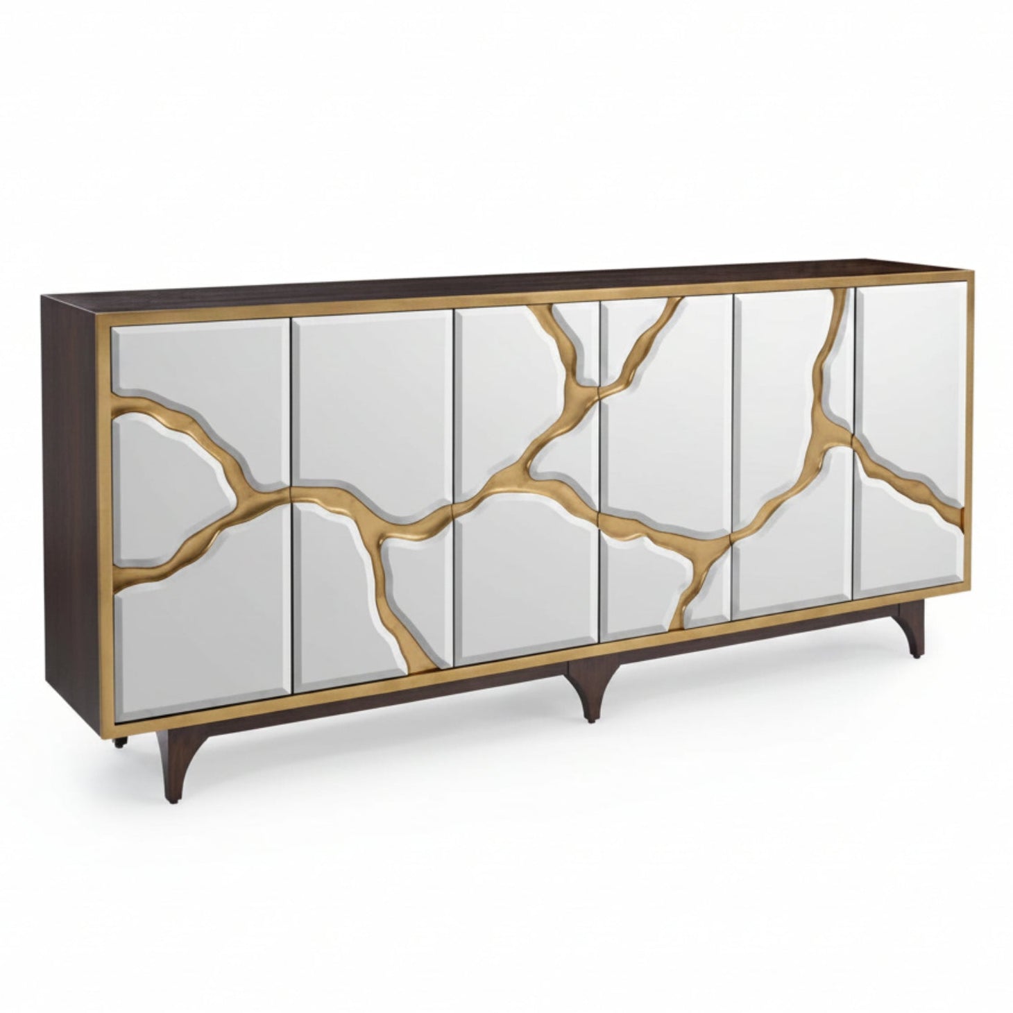 John Richard Ravine Six-Door Credenza