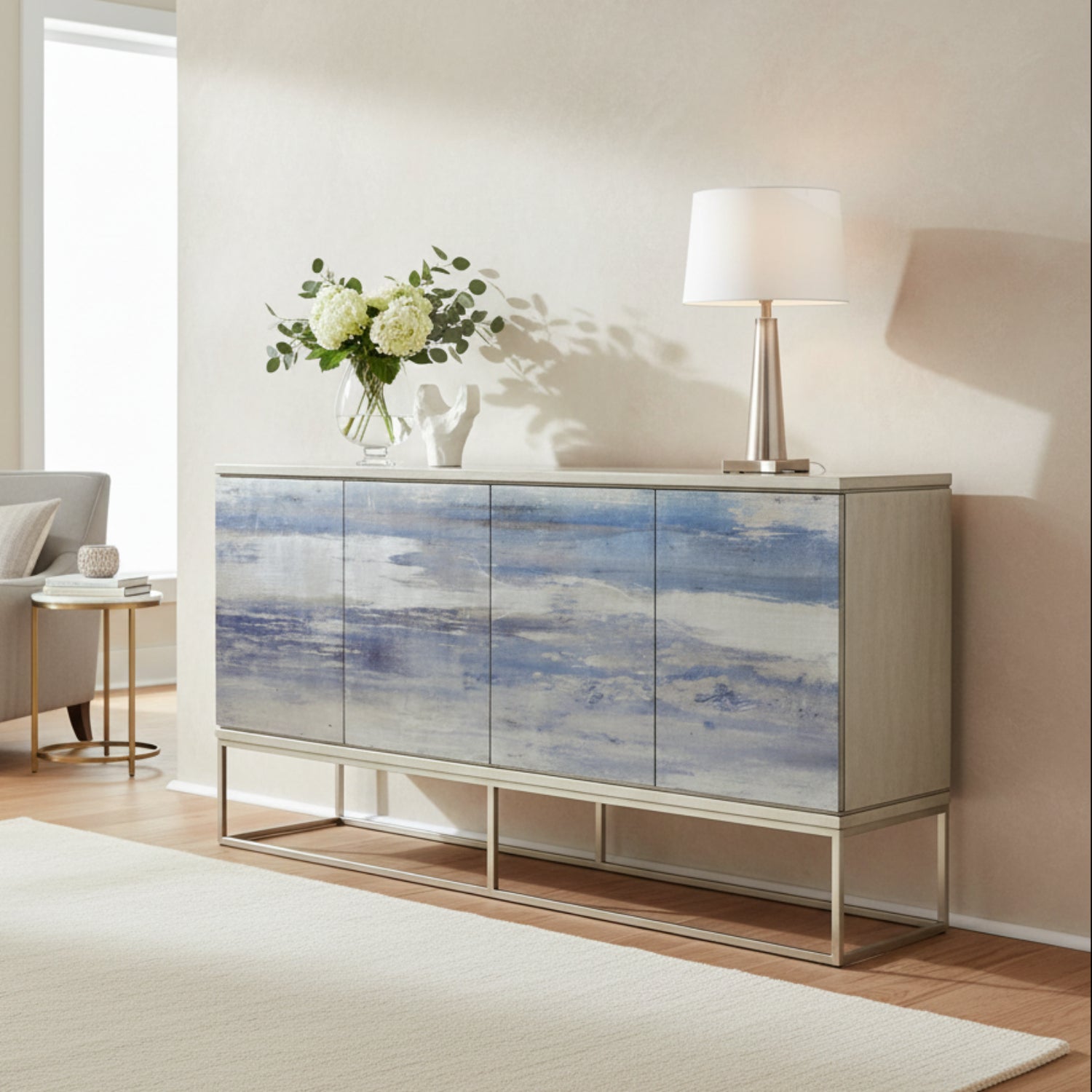 John Richard Malvasia Four-Door Cabinet