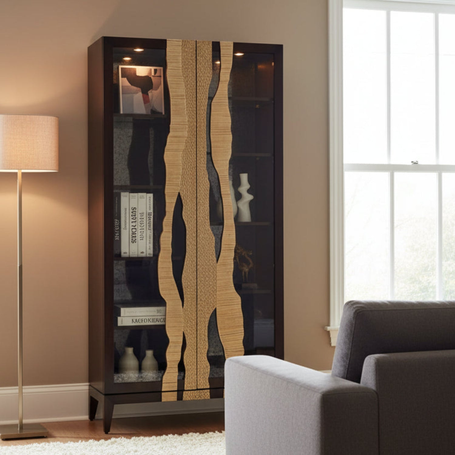 John Richard River's Edge Display Cabinet