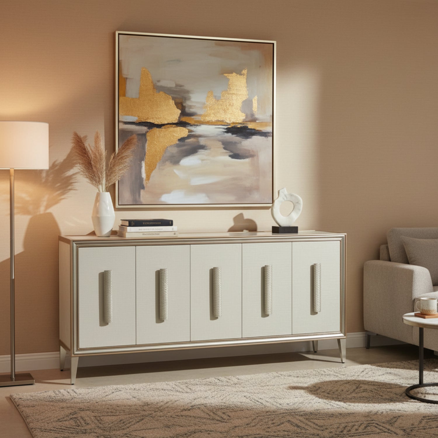 John Richard Cefalu Five-Door Credenza