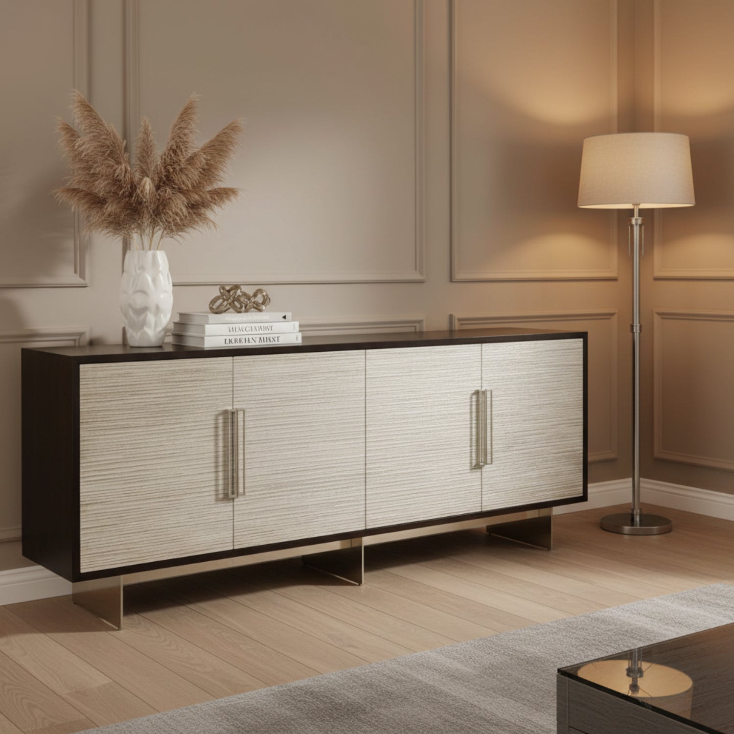 John Richard Saro Four-Door Credenza