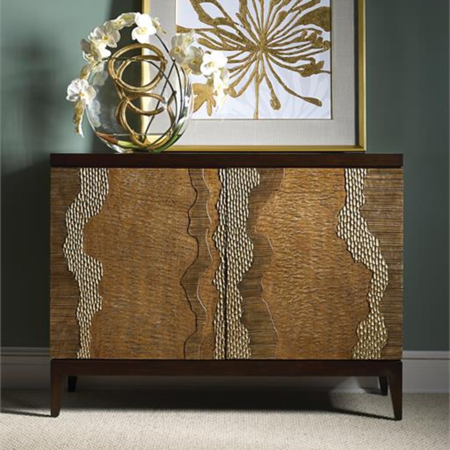 John Richard River's Edge Two-Door Chest