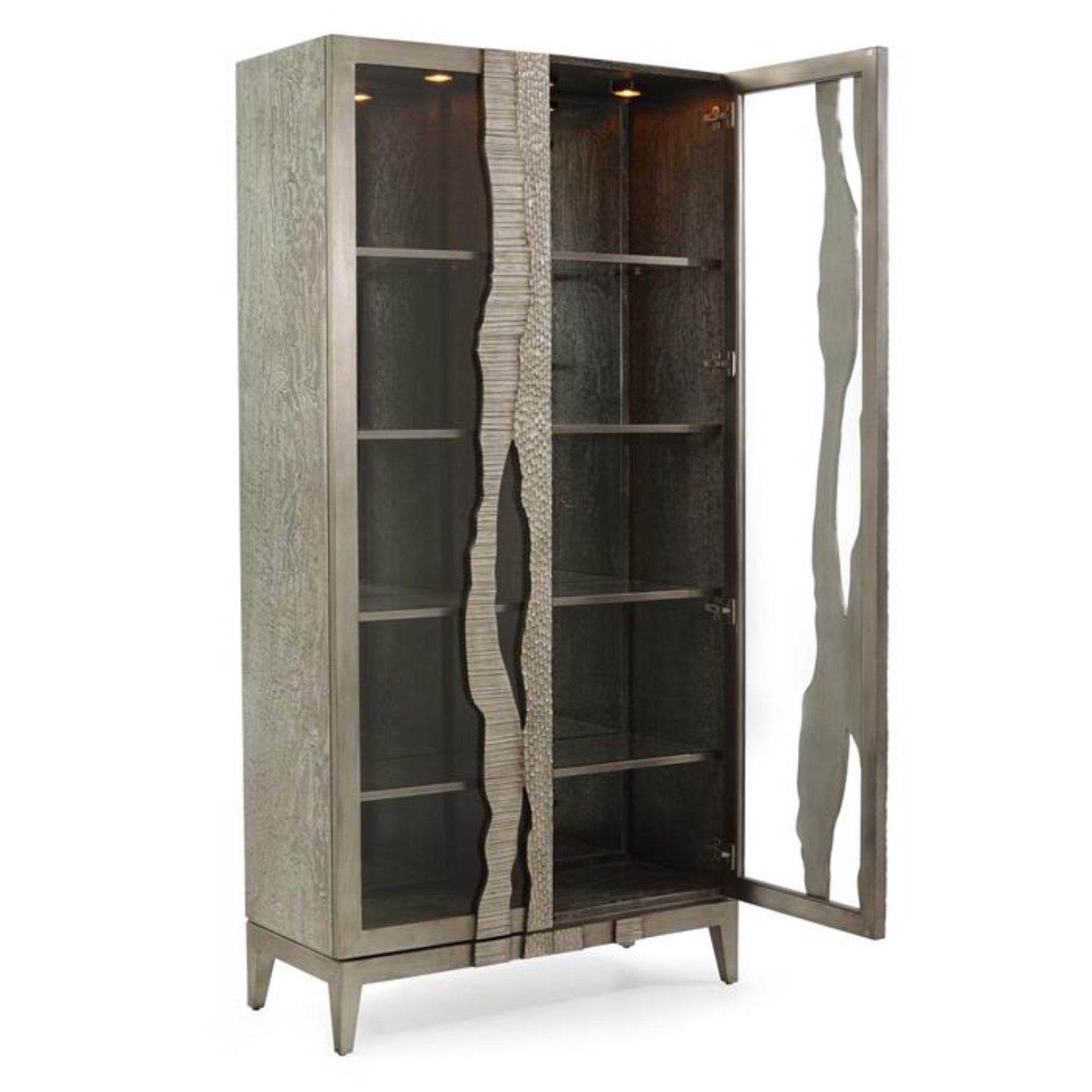John Richard River's Edge Silver Display Cabinet