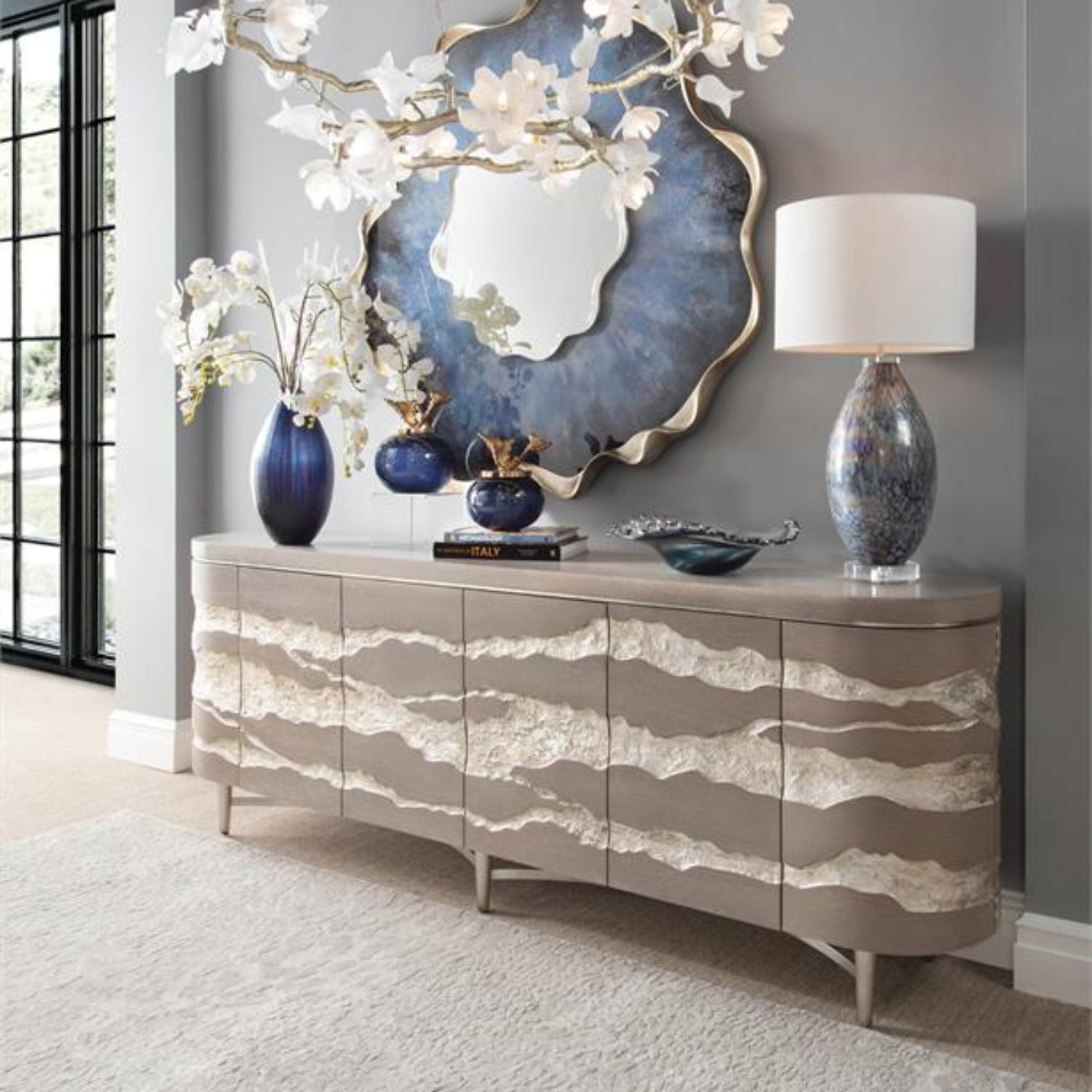 John Richard Alpine Six-Door Credenza