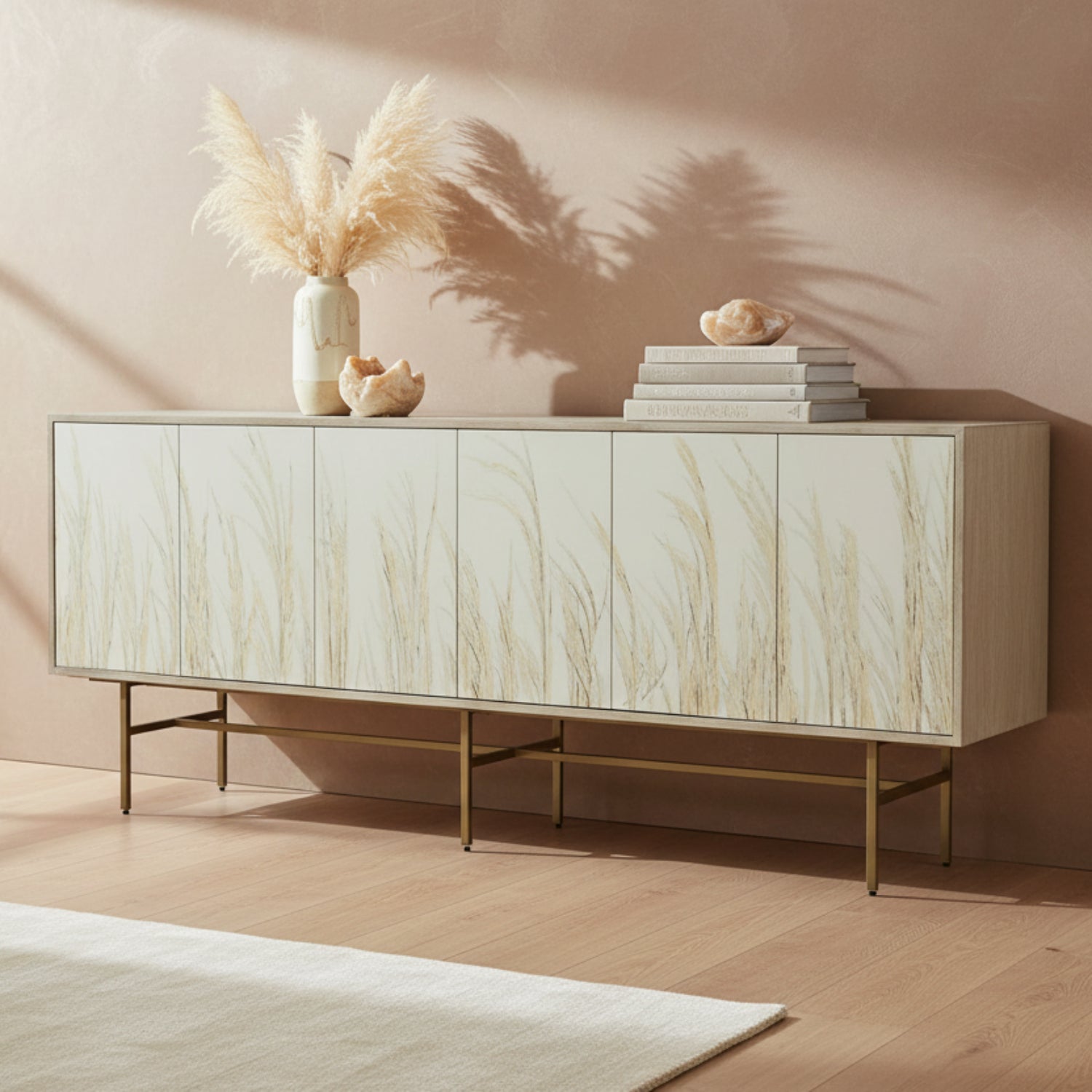 John Richard Windswept Six-Door Sideboard