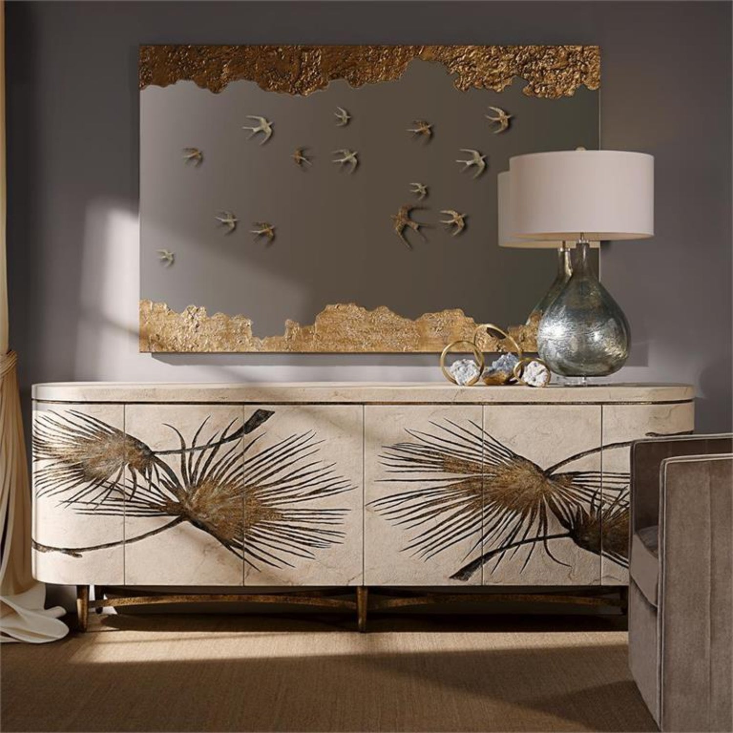 John Richard Chardon Six-Door Credenza