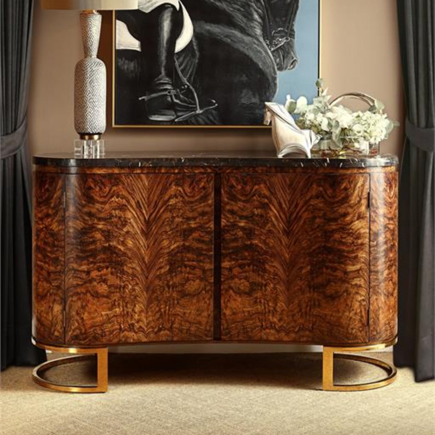 John Richard Ferdinand Four-Door Sideboard